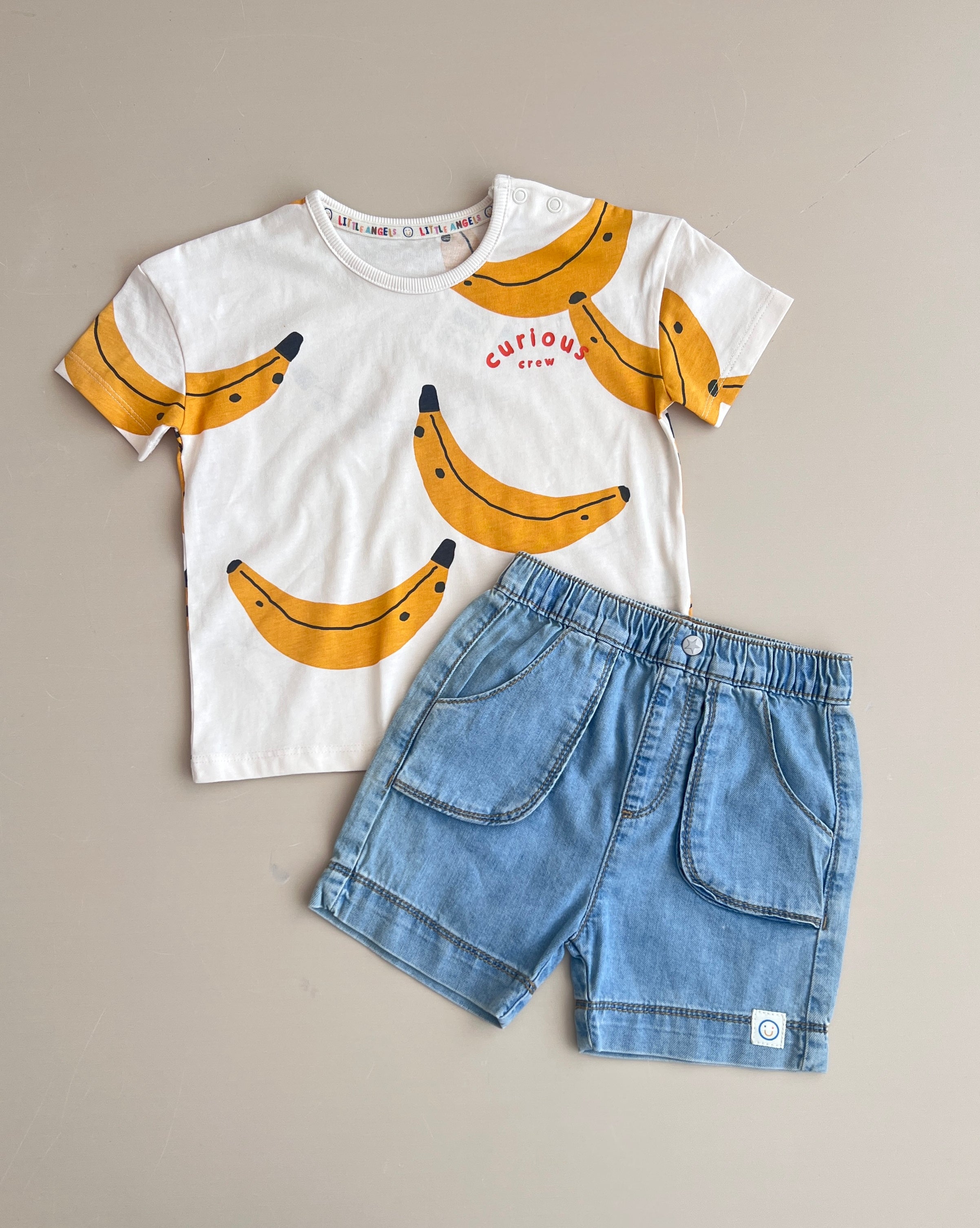 Kostum "Curious Banana" – Bluze & Pantallona Xhins