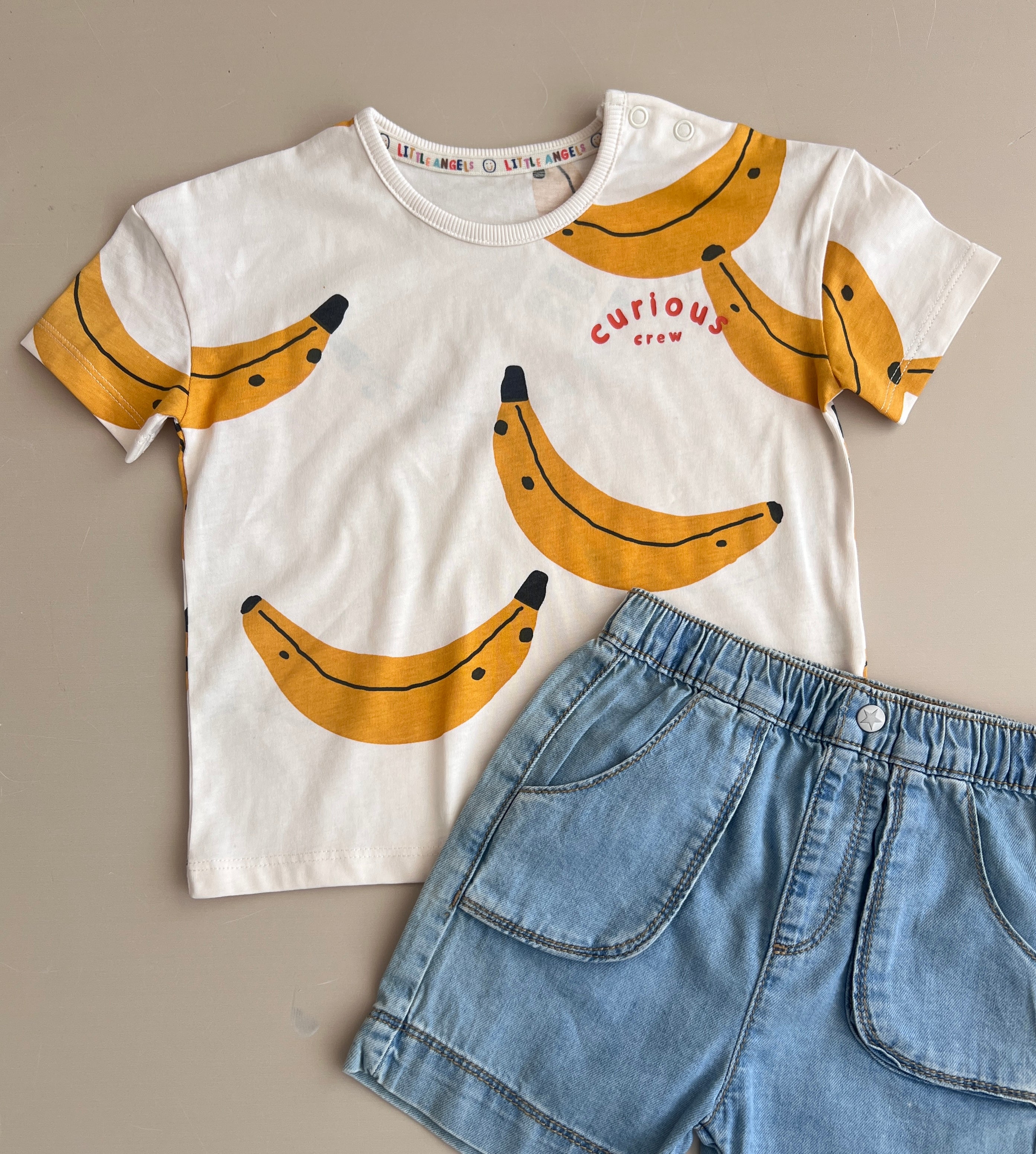 Kostum "Curious Banana" – Bluze & Pantallona Xhins