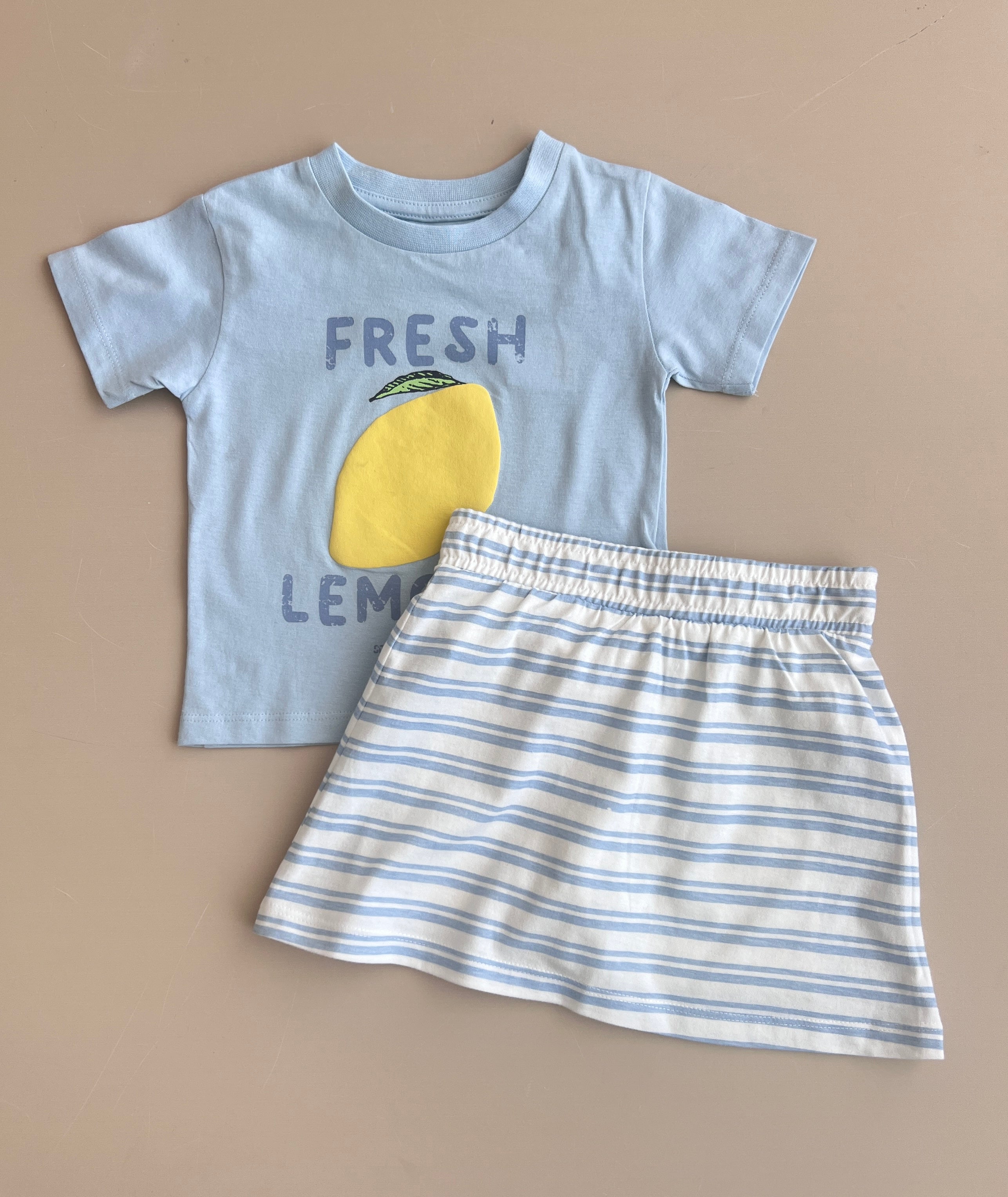 Kostum "Fresh Lemon" – Bluze & Fund-Pantallon