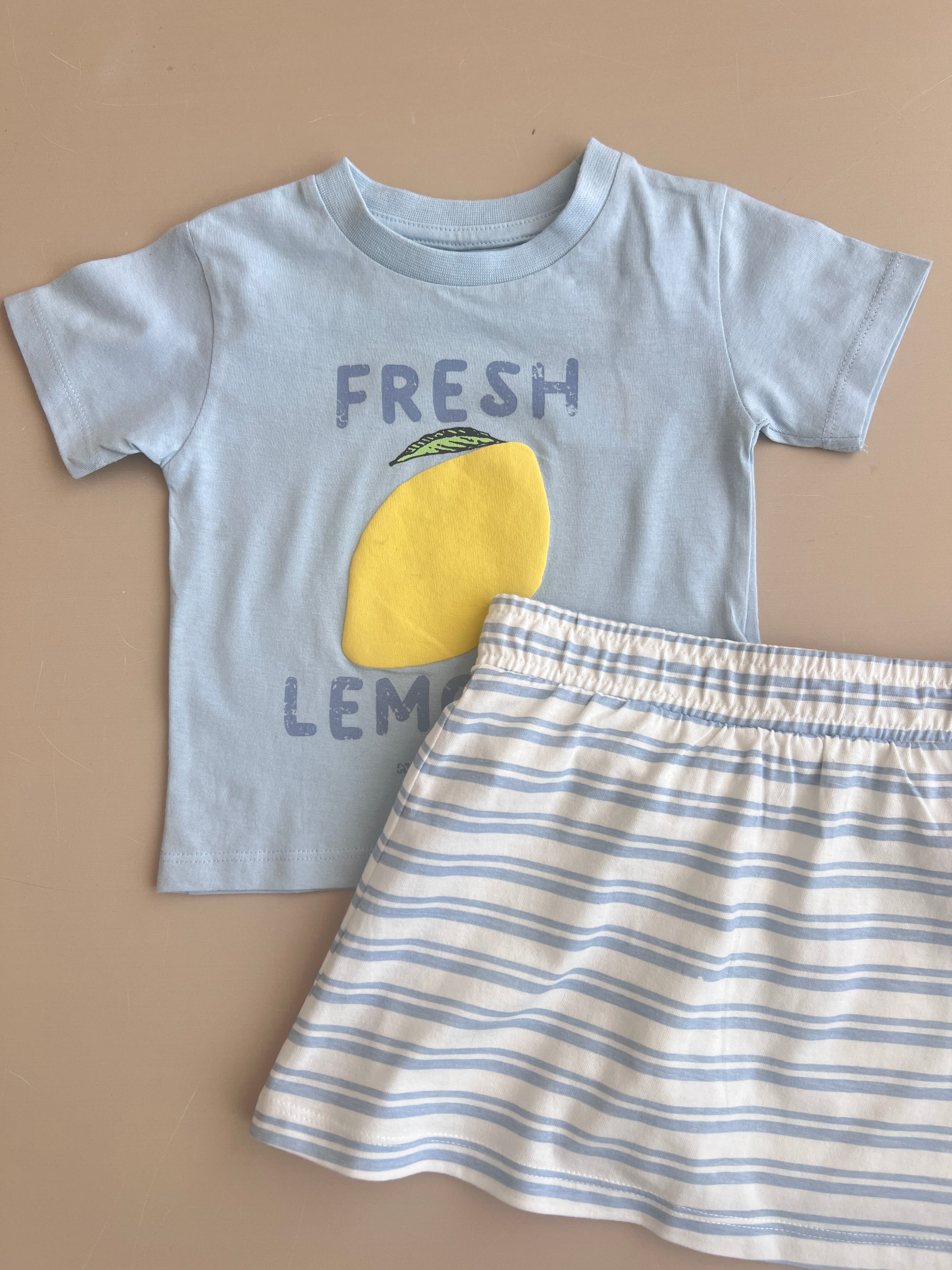 Kostum "Fresh Lemon" – Bluze & Fund-Pantallon