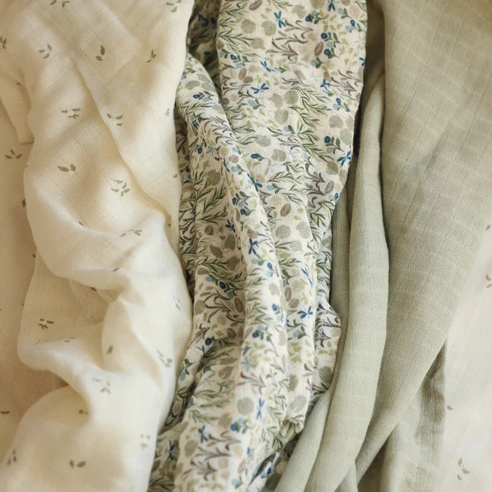 Set Me 3 Napa Muslin Pambuk Organik Riverbank