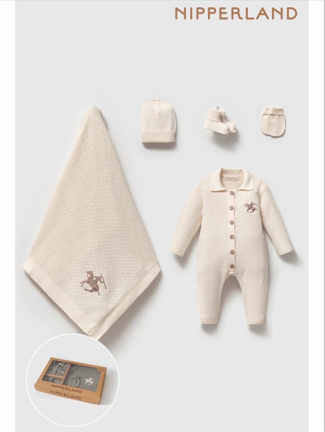 Set Materniteti Premium – 5 Pjese - Krem