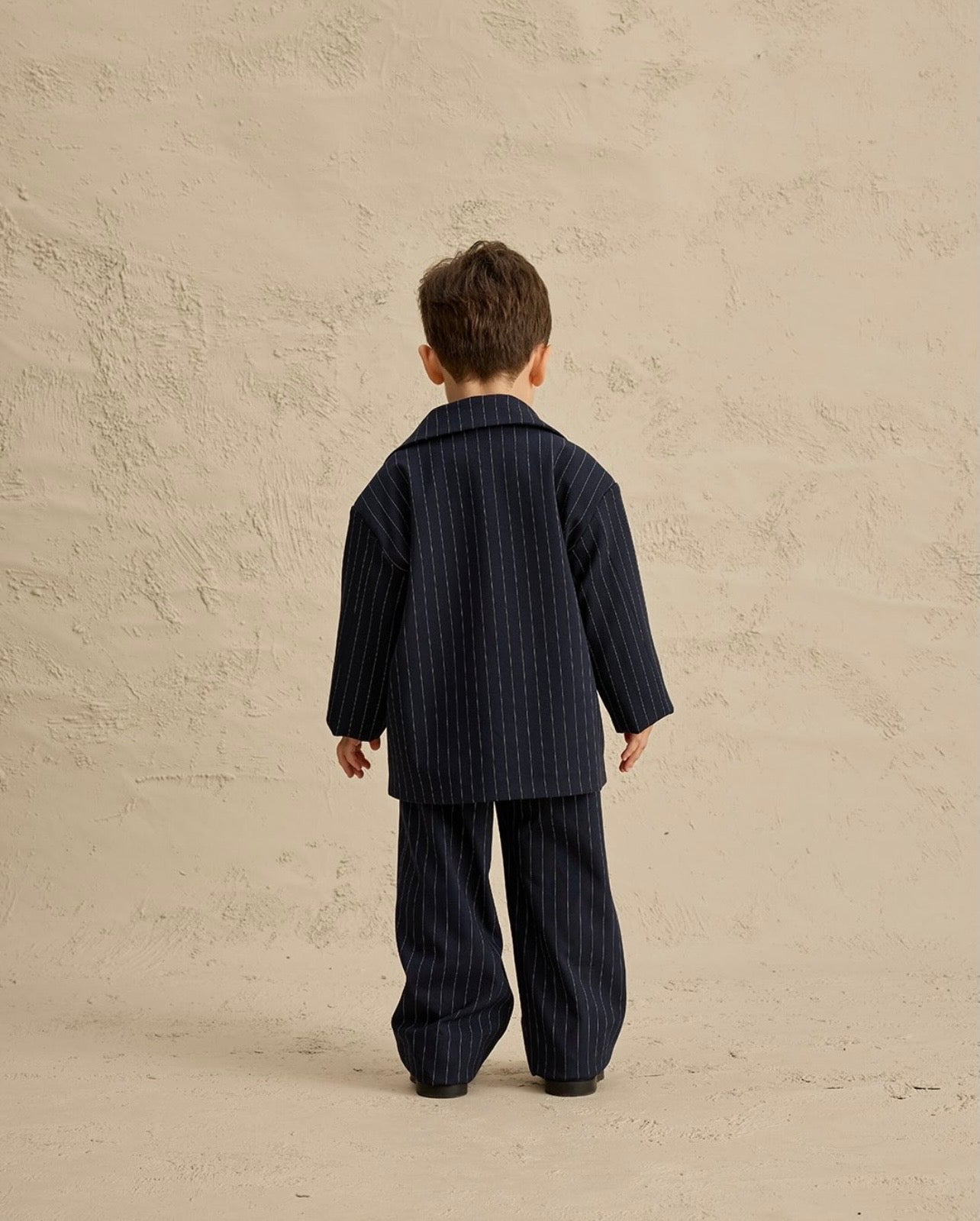 Kostum Blu Navy me vija - Xhakete & Pantallona