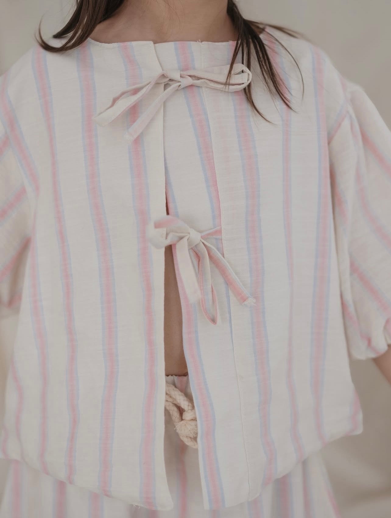 Kostum "Pink Marshmallow" – Bluze me Lidhese & Pantallona Model Balloon