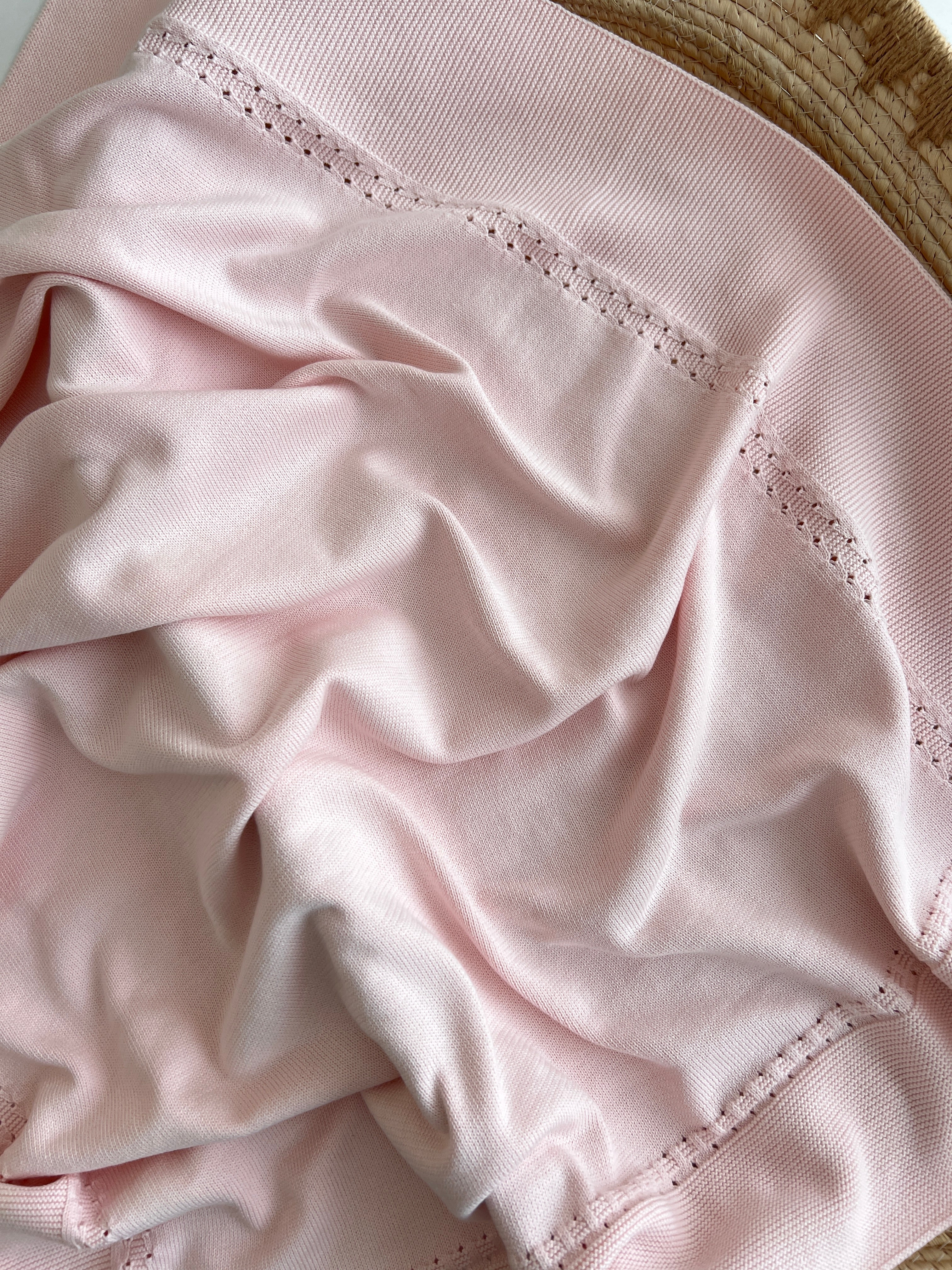 Batanie e Thurur 100% Pambuk 90x90 cm - Soft Pink