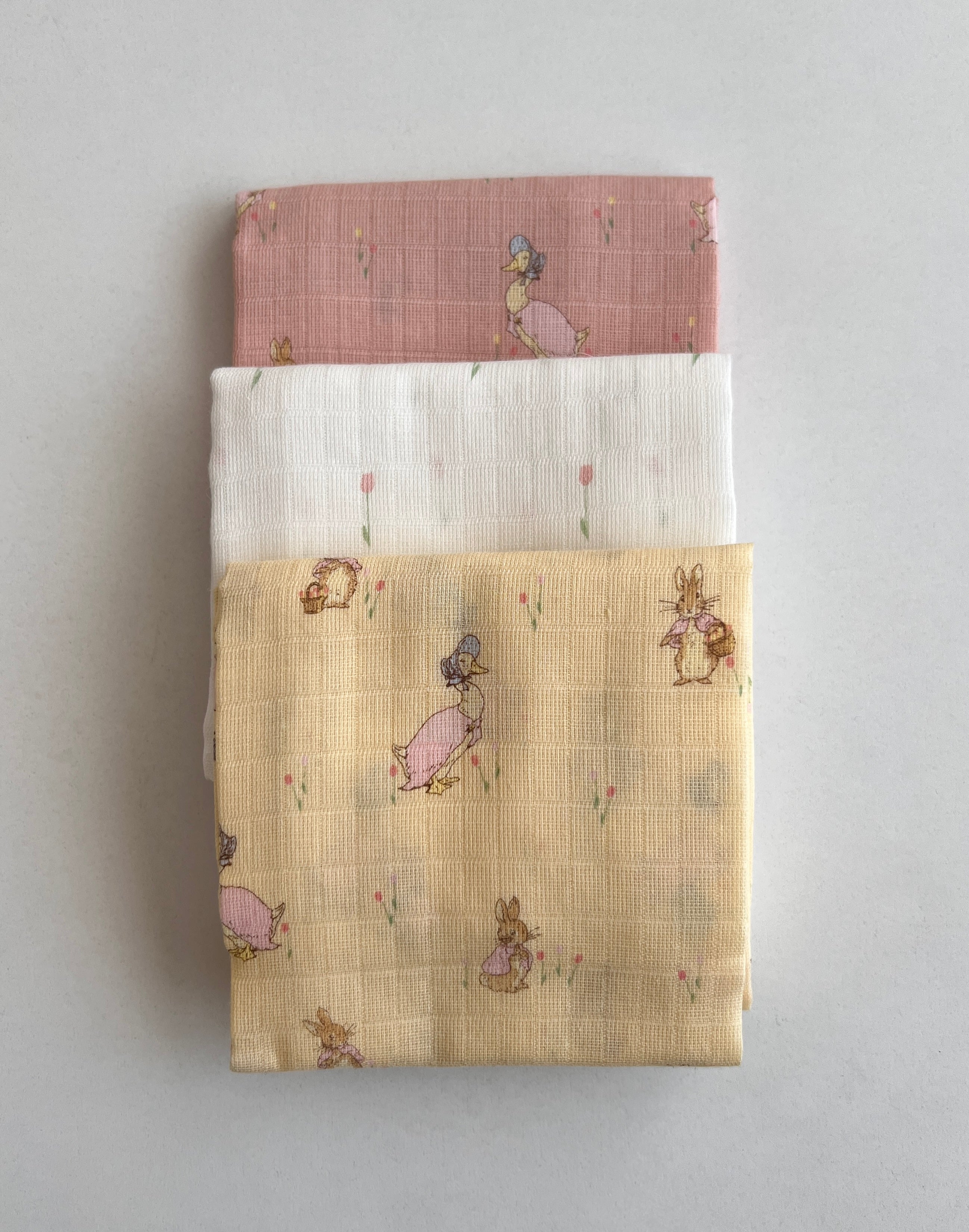 Set me 3 Napa 70x70 cm - Peter Rabbit Dizenjo Roze