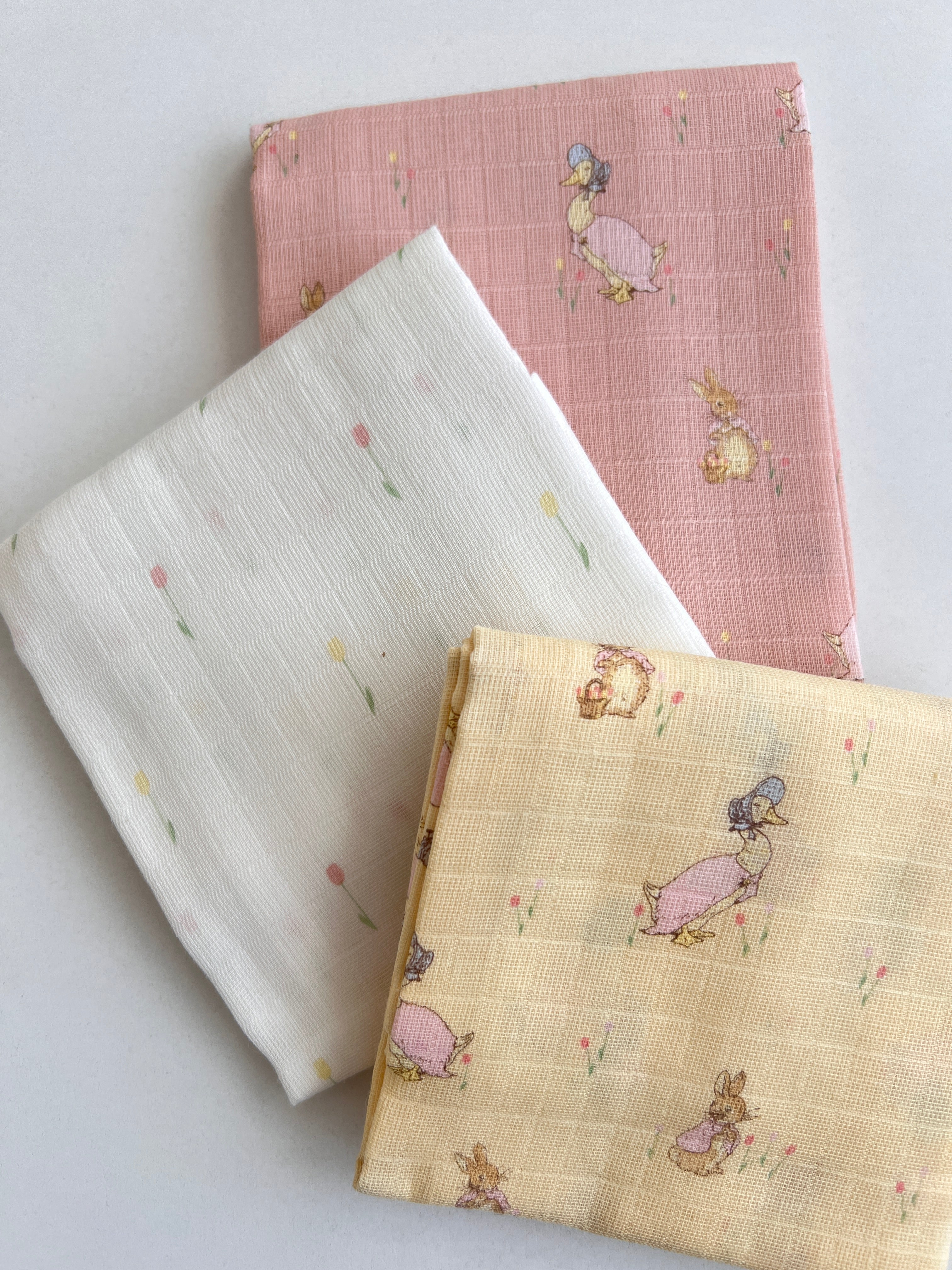 Set me 3 Napa 70x70 cm - Peter Rabbit Dizenjo Roze