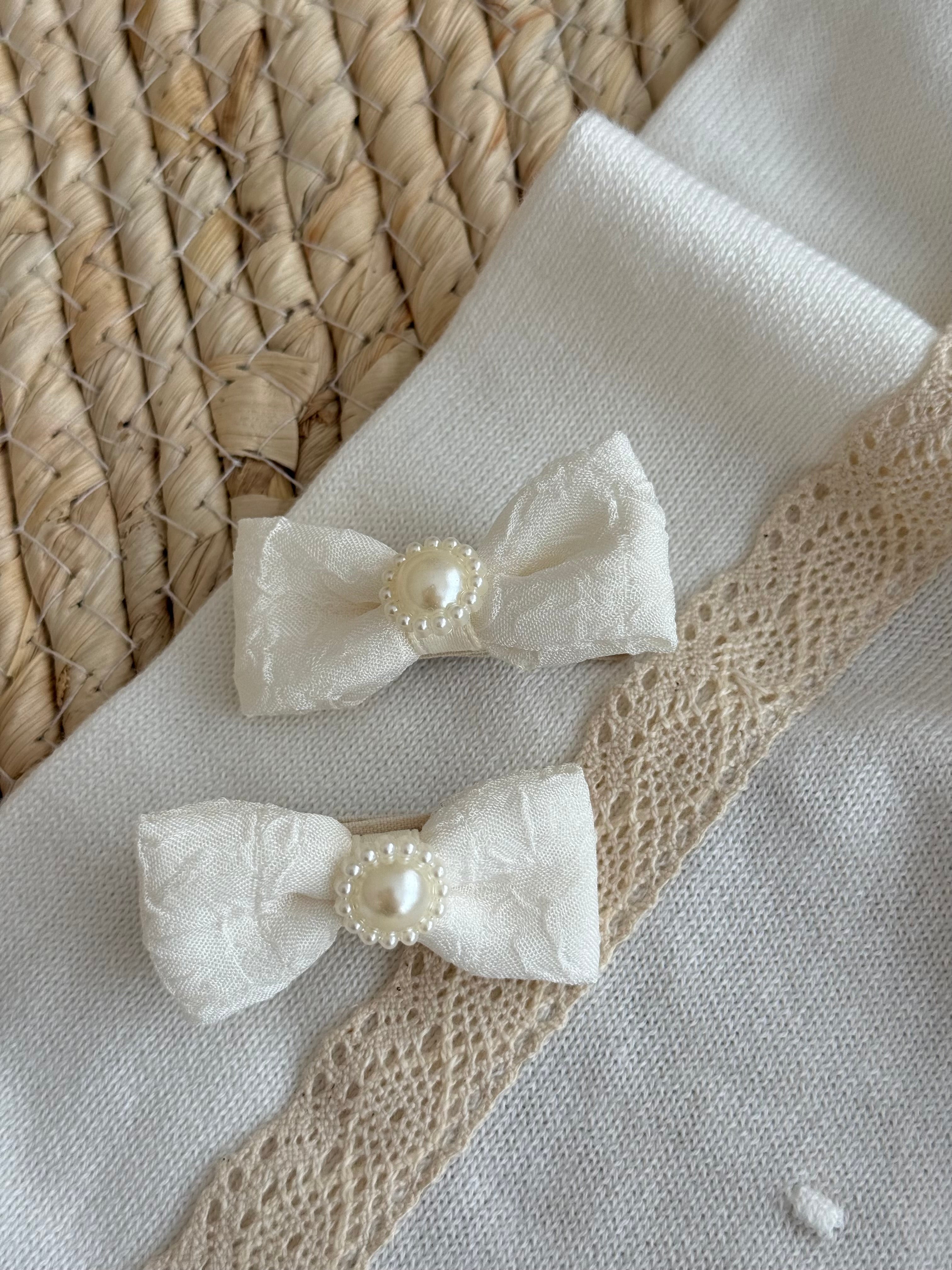 Set me 2 Kapese Flokesh "Royal Lace & Pearl"