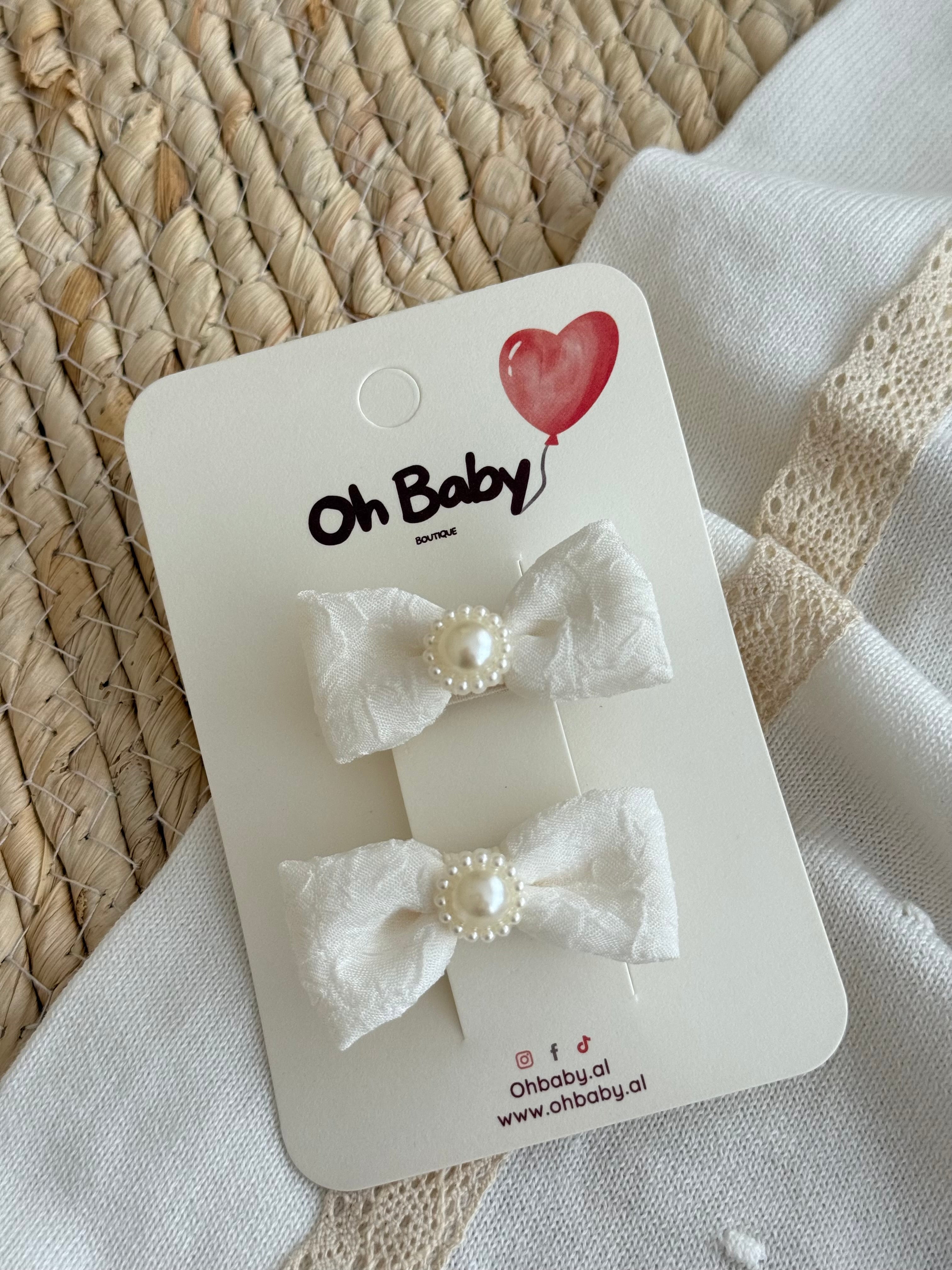 Set me 2 Kapese Flokesh "Royal Lace & Pearl"