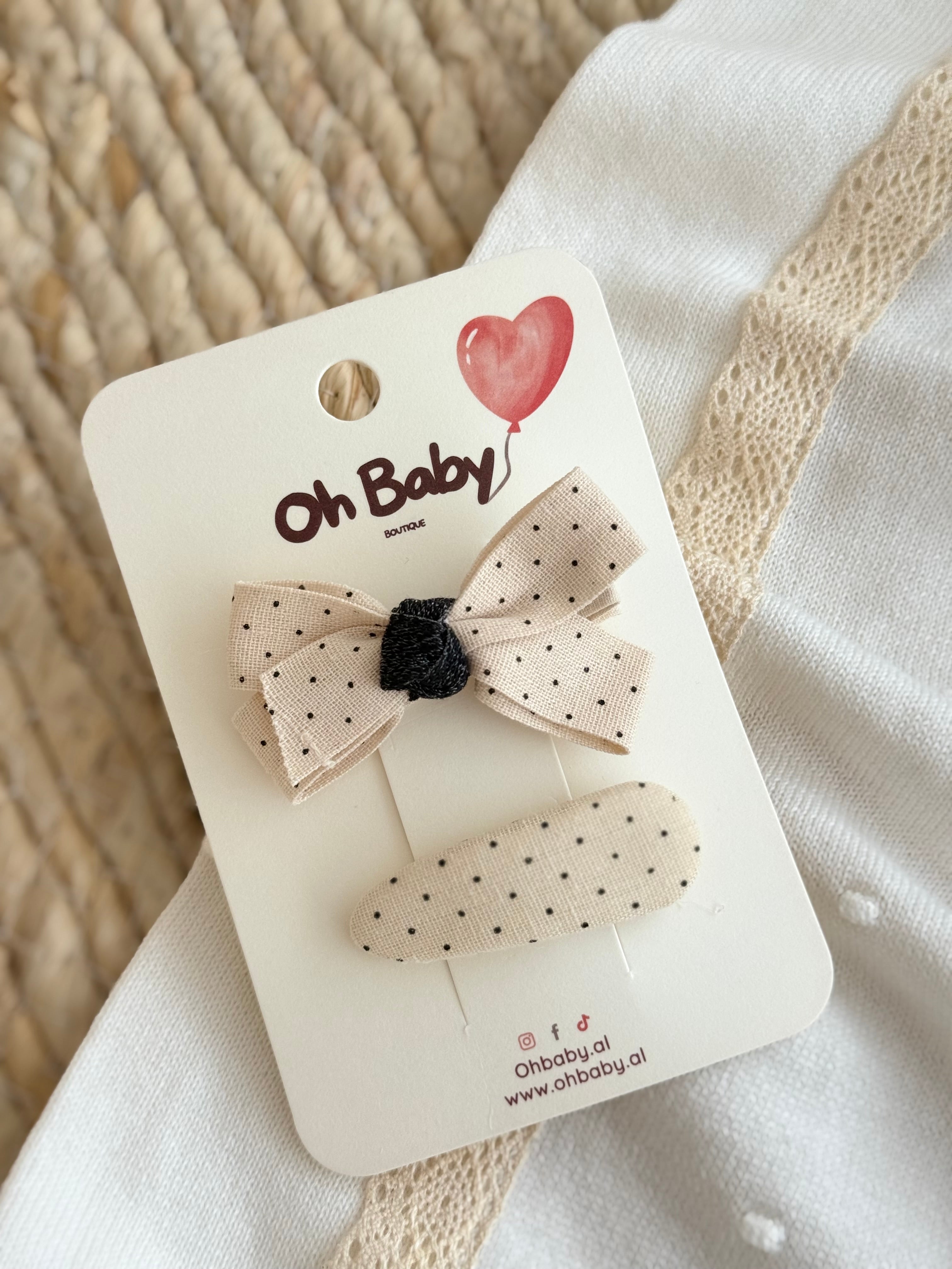 Set me 2 Kapese Flokesh "Polka Dot Charm"