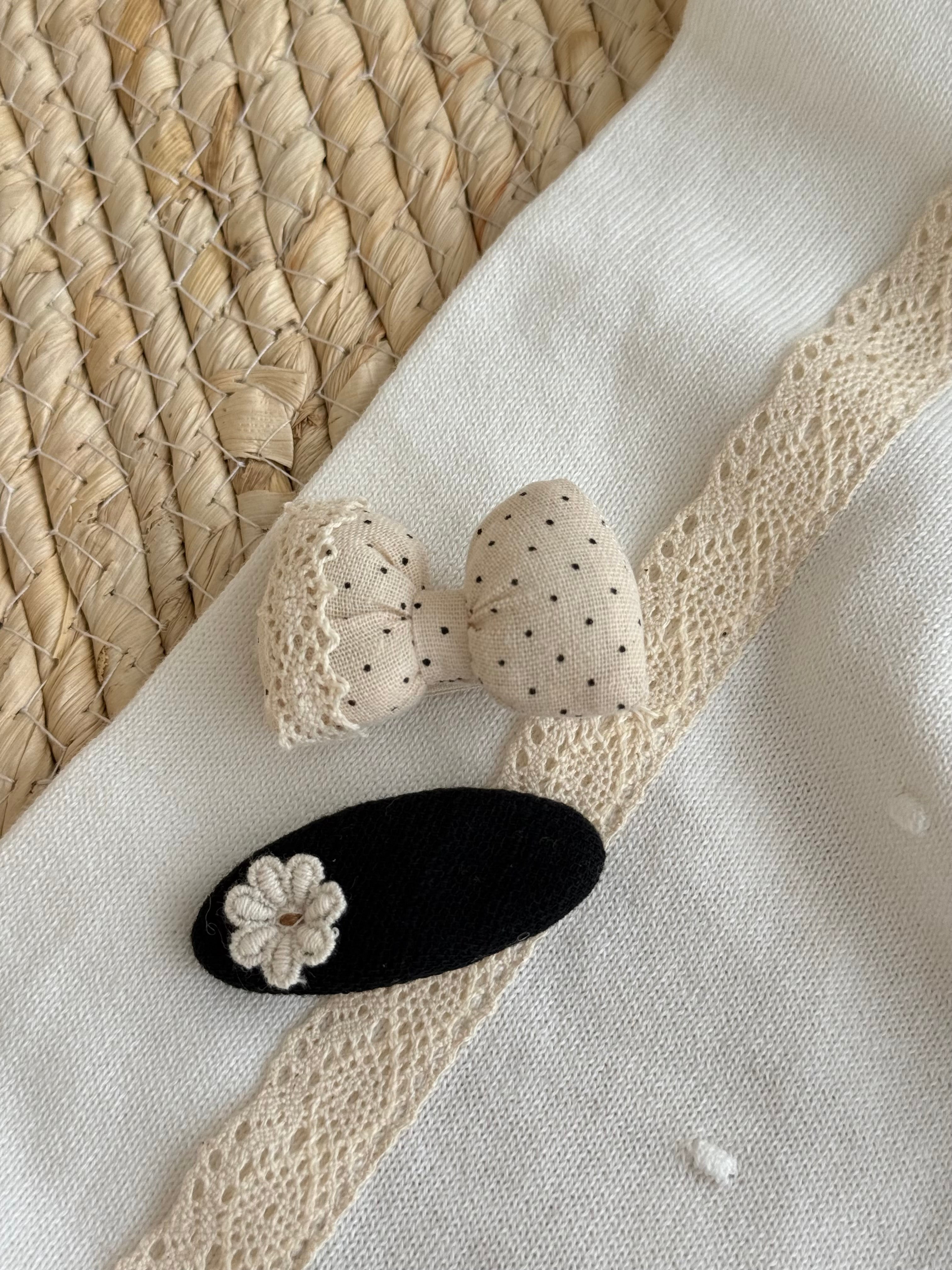 Set me 2 Kapese Flokesh "Polka Dot & Retro Lace"