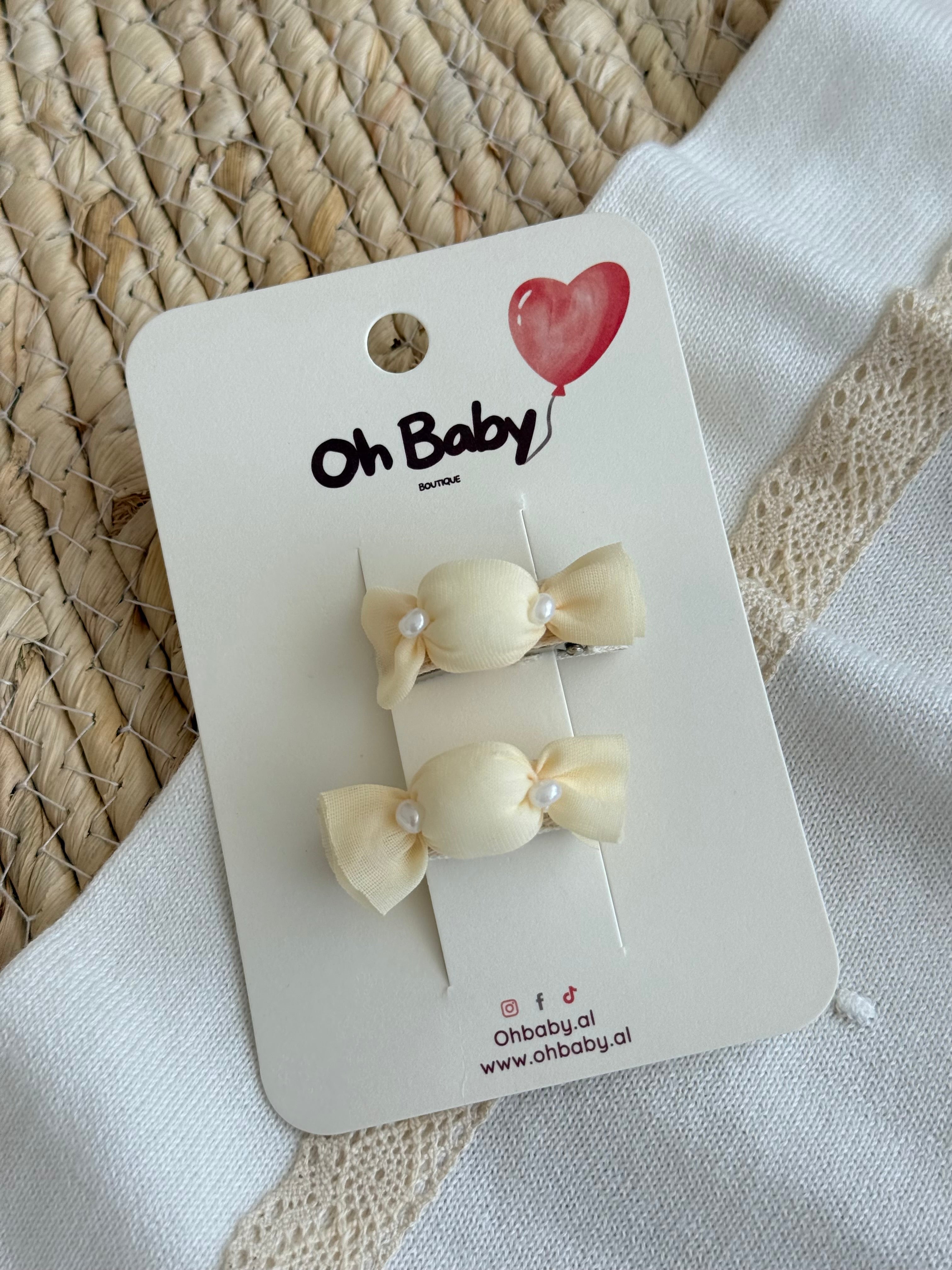 Set me 2 Kapese Flokesh "Sweet Candy Pearl"