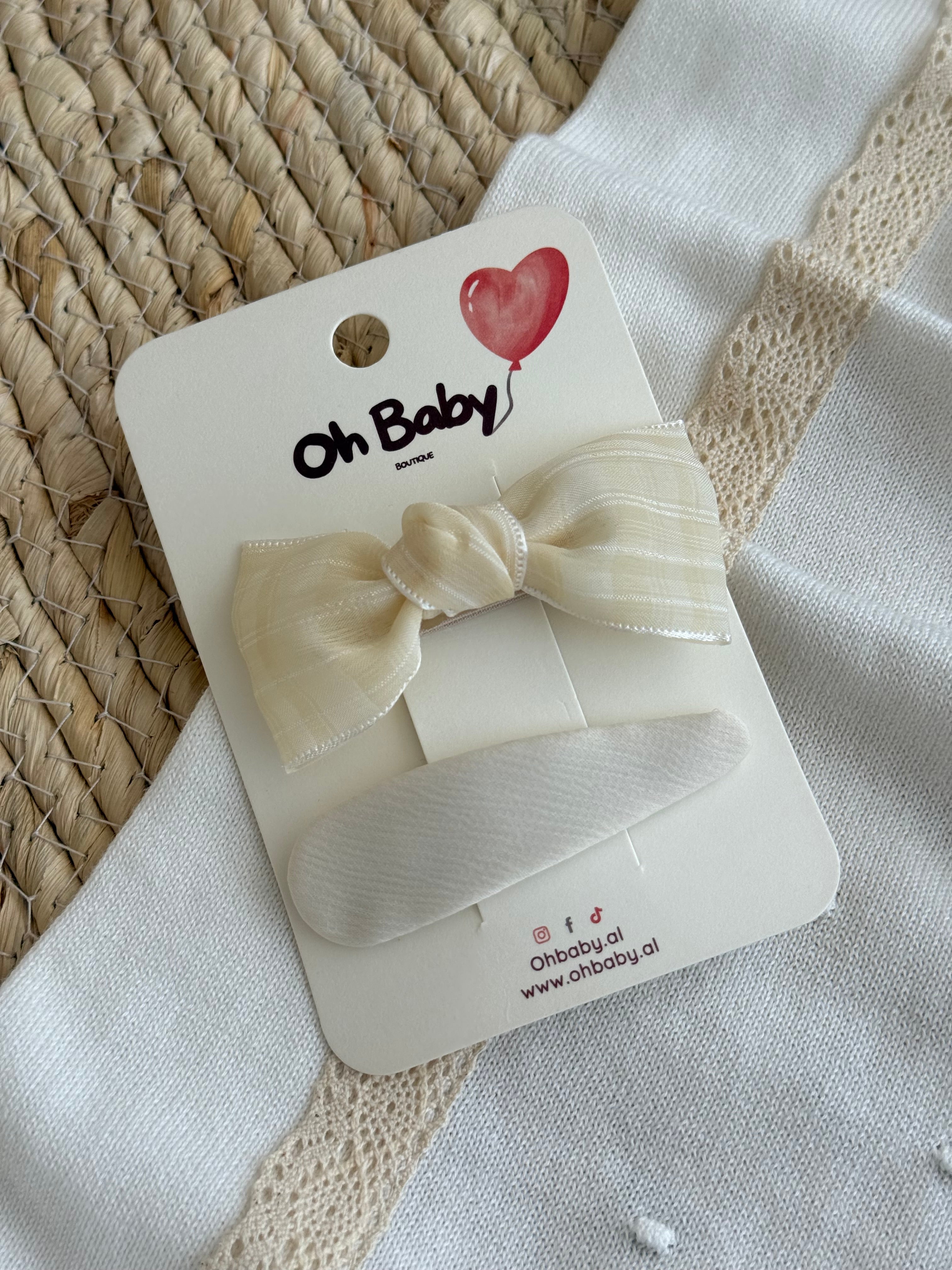Set me 2 Kapese Flokesh "Bow & Classic"