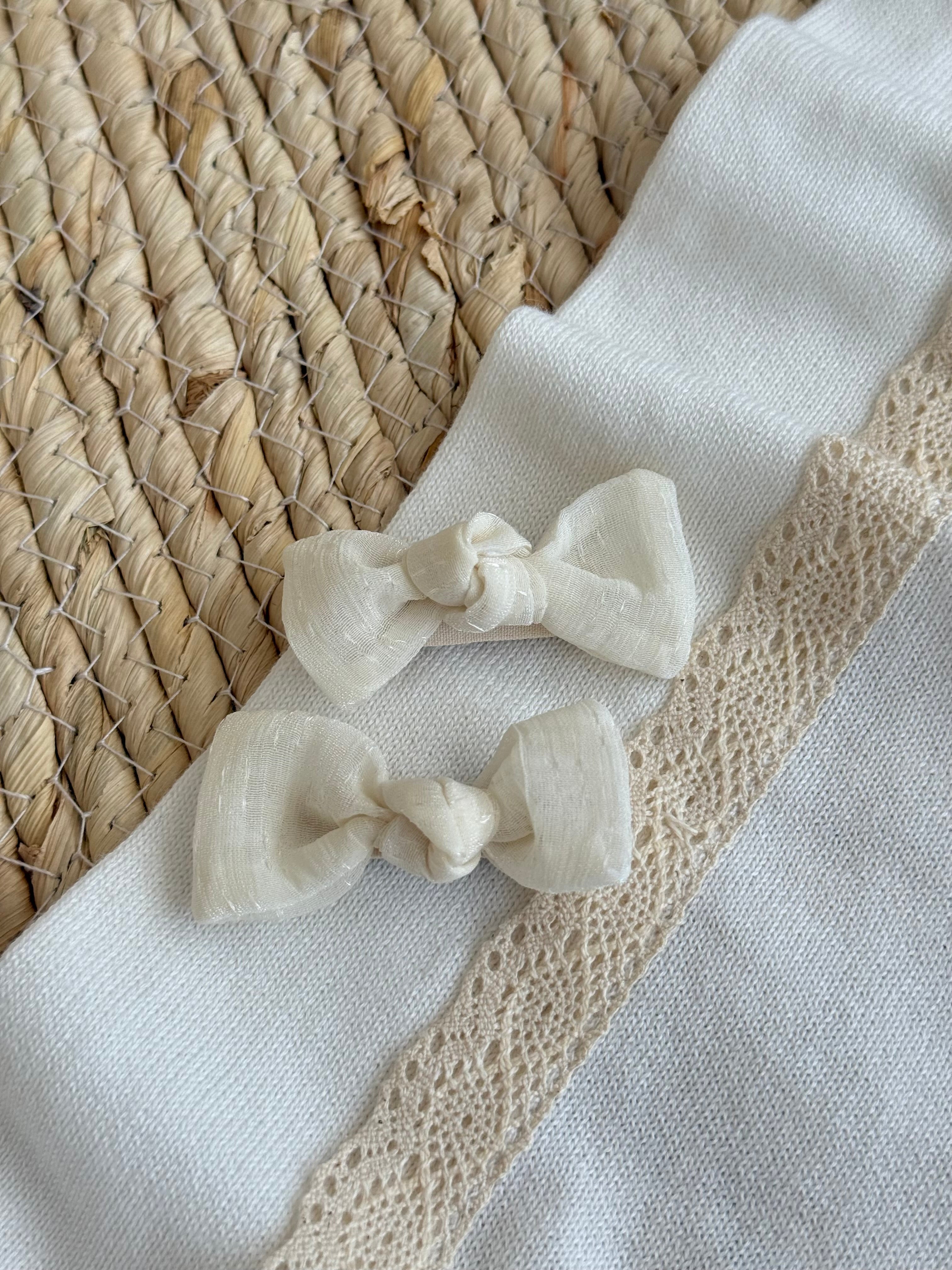 Set me 2 Kapese Flokesh "Dainty Bows"