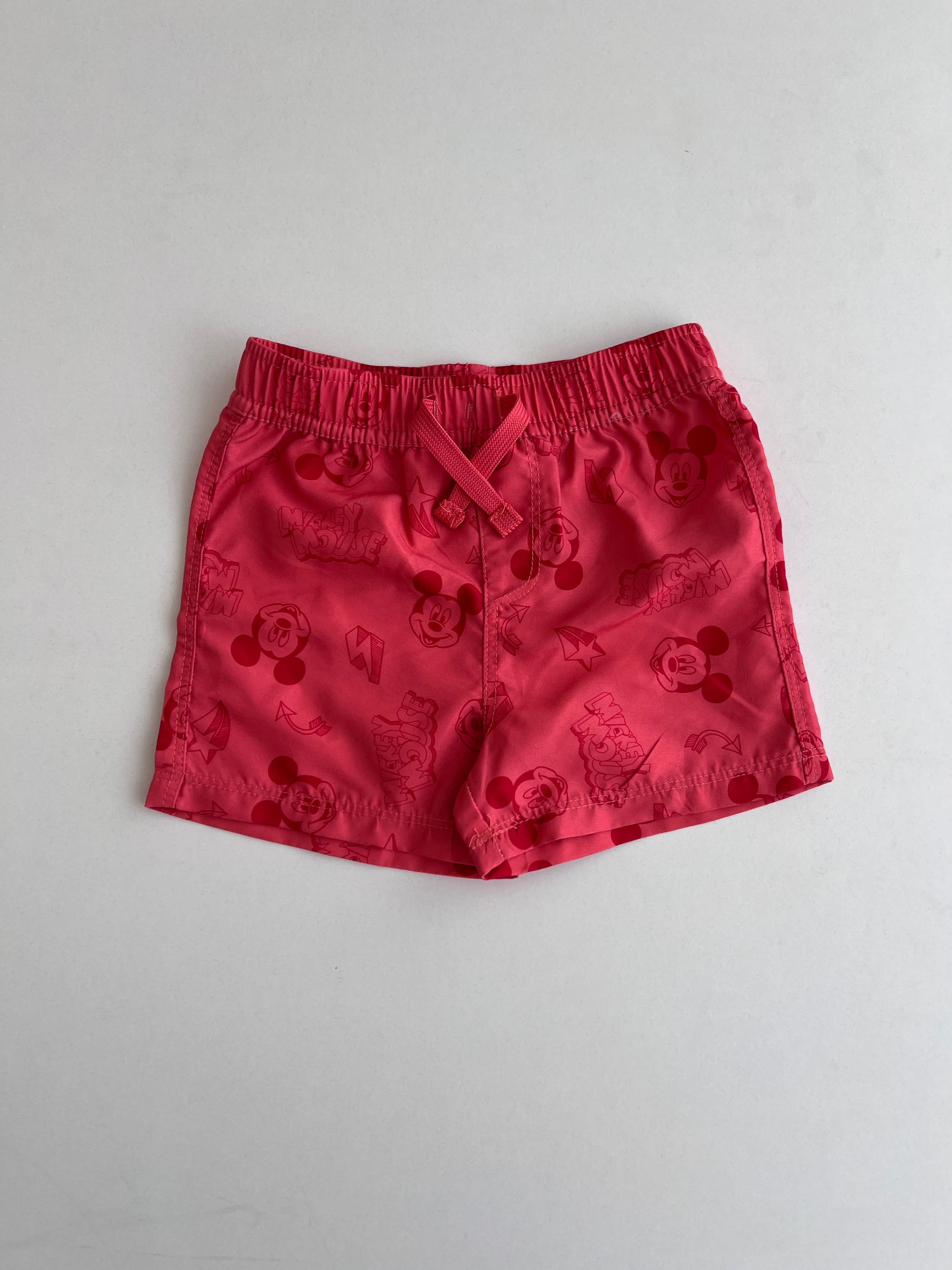 Set me 2 Pale Pantallona Plazhi Mickey