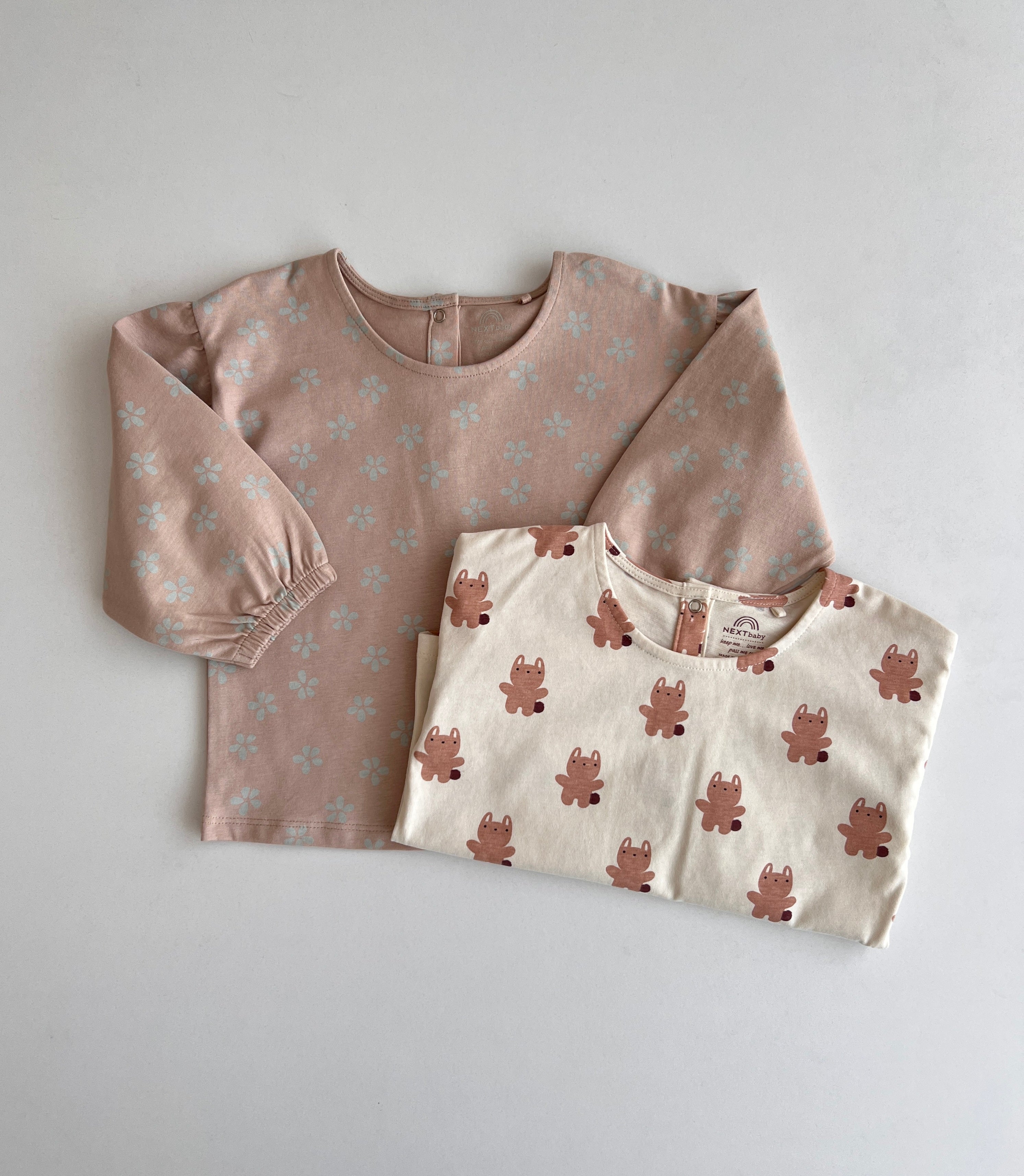 Set me 2 Bluza me Menge te Gjata "Autumn Whispers"