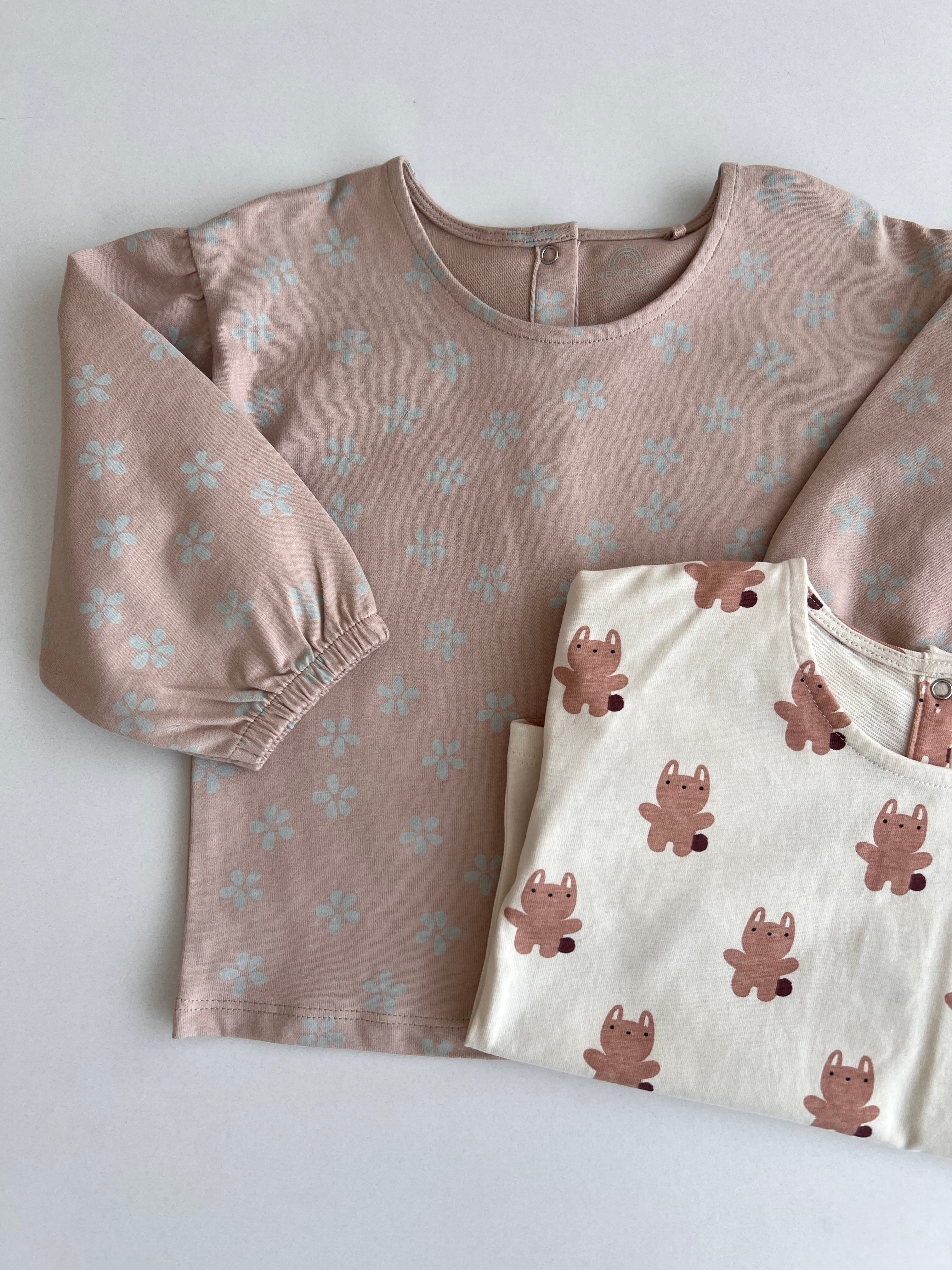 Set me 2 Bluza me Menge te Gjata "Autumn Whispers"