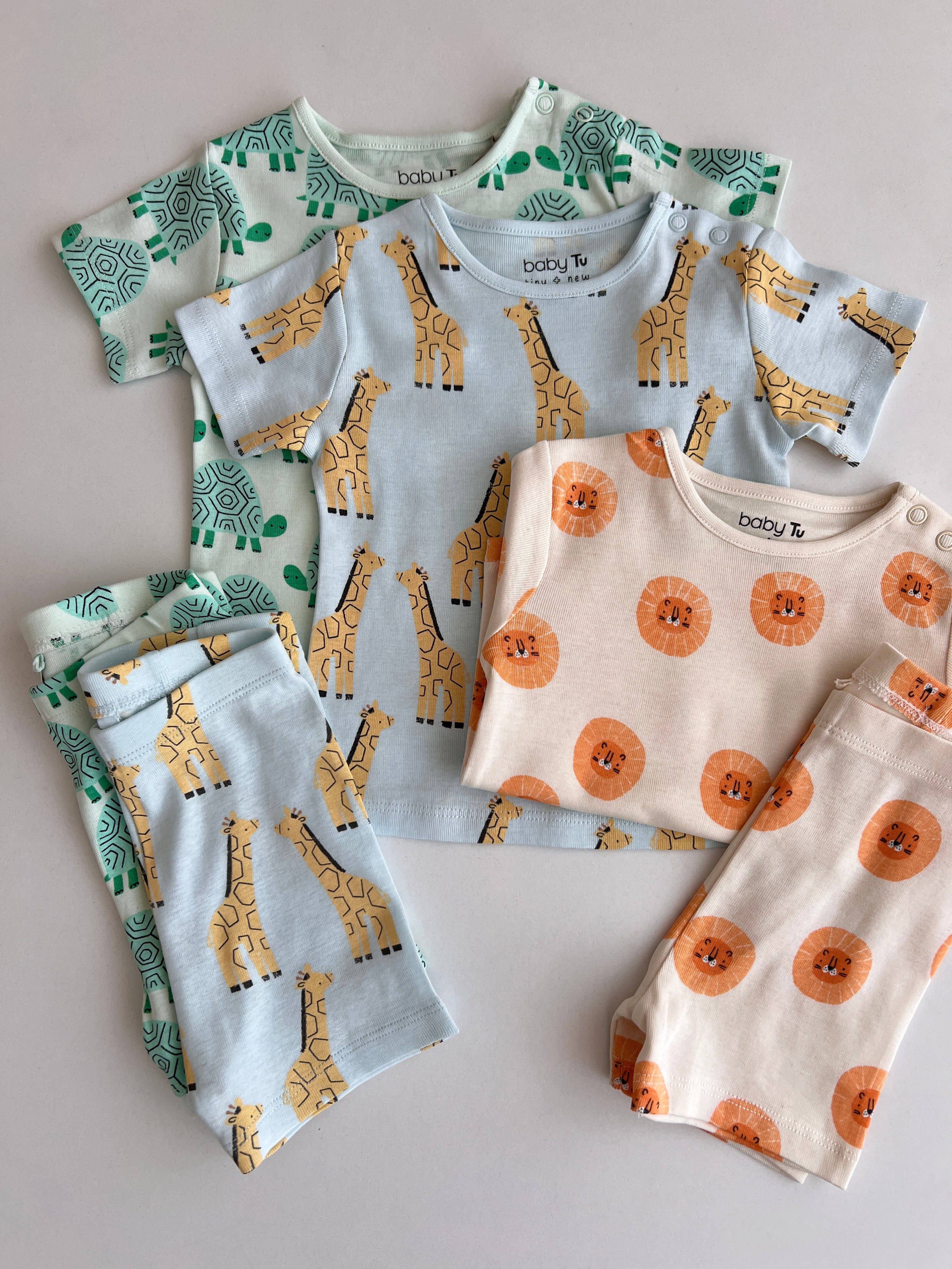 Set me 3 Kostume "Little Safari"