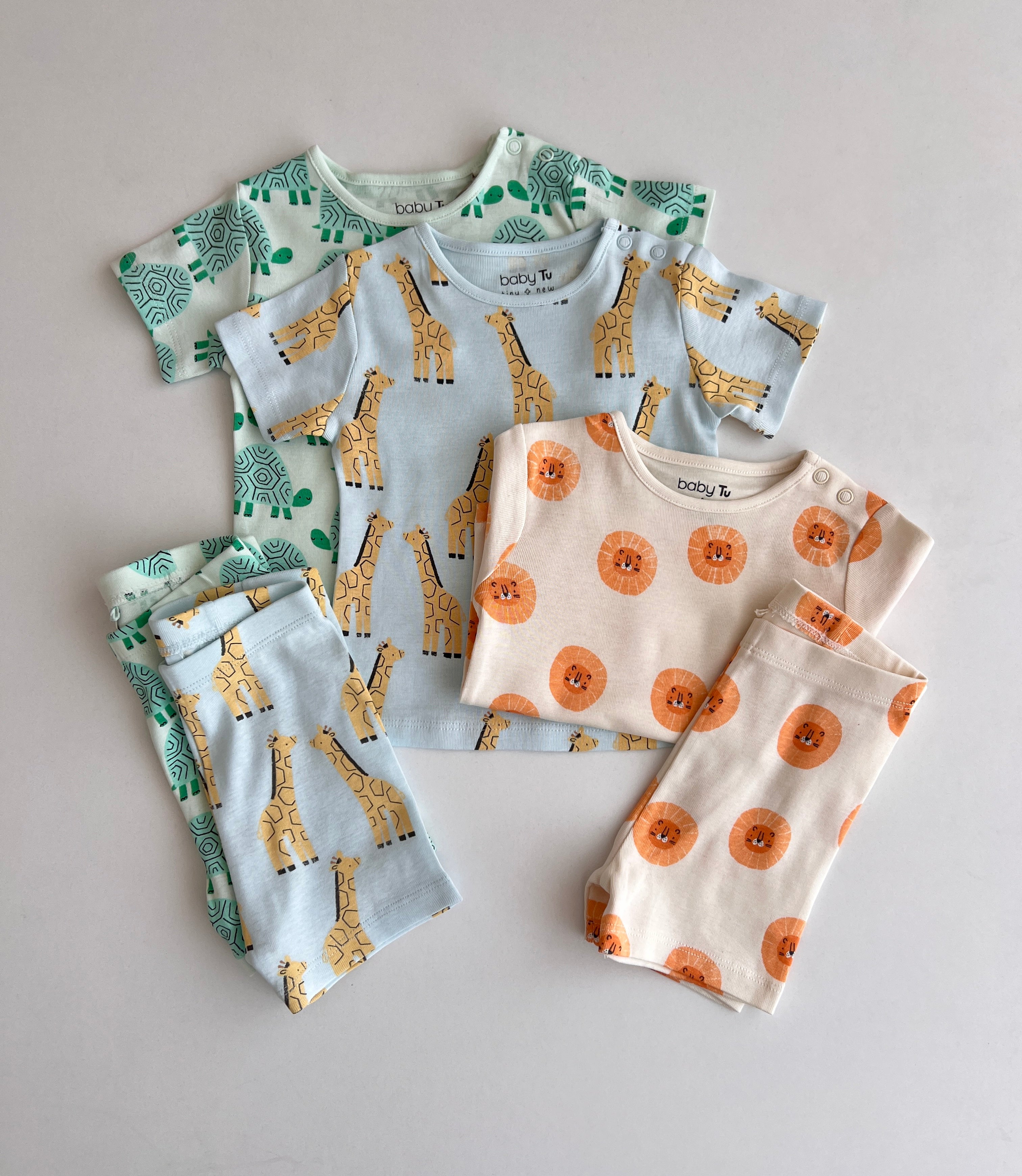 Set me 3 Kostume "Little Safari"