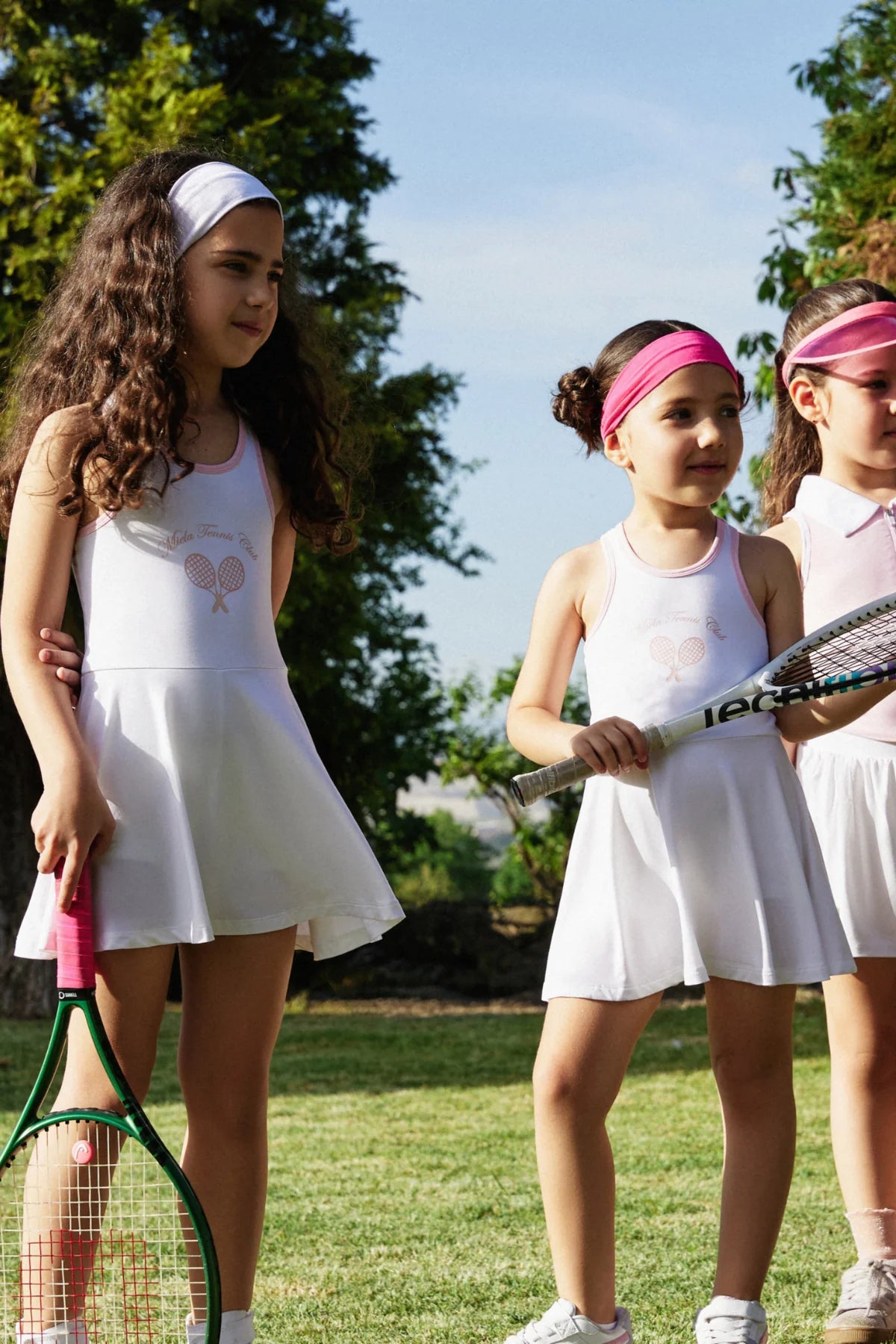 Fustan Tenisi per Vajza "Tennis Club"