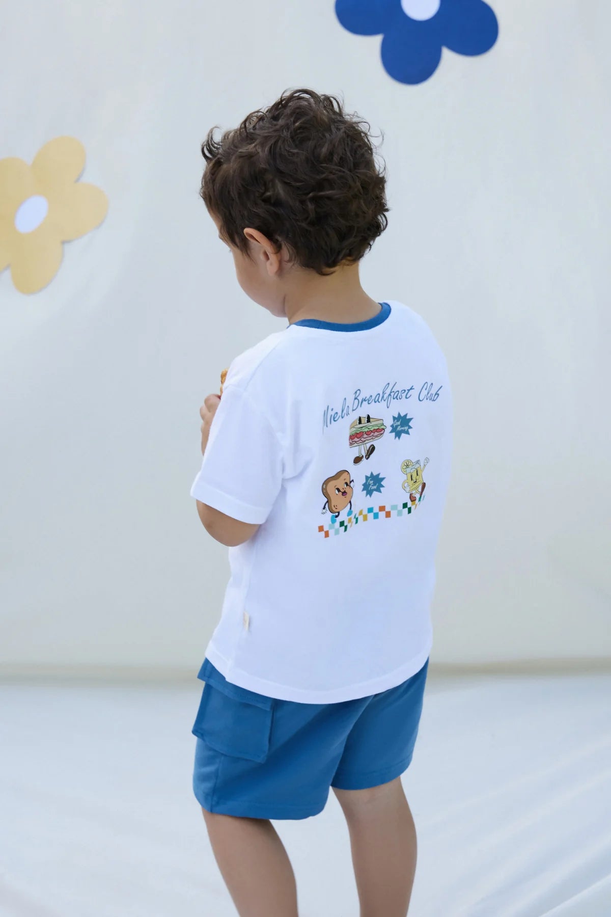 Kostum Veror Unisex "Cartoon Breakfast" (Triko & Pantallona)