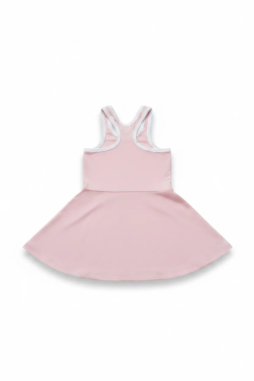 Fustan Tenisi per Vajza "Tennis Club" - Roze