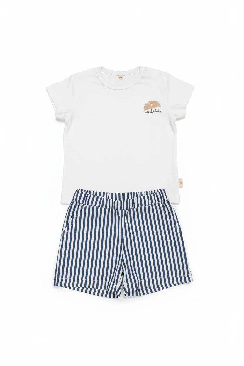 Kostum Veror Unisex "Croissant" (Triko & Pantallona)