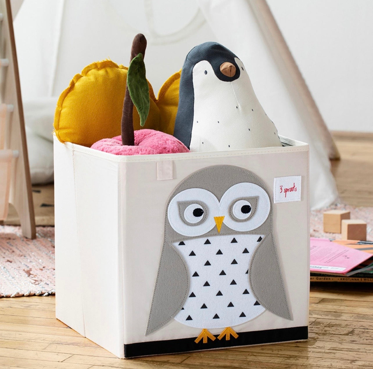 Kosh Organiziues me Buf - Storage Box Owl