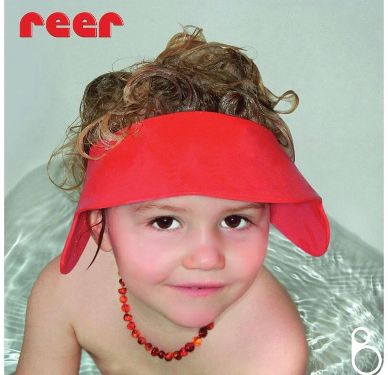 Strehe Mbrojtese Shampoje Reer - MyHappyBath Cap (Red)