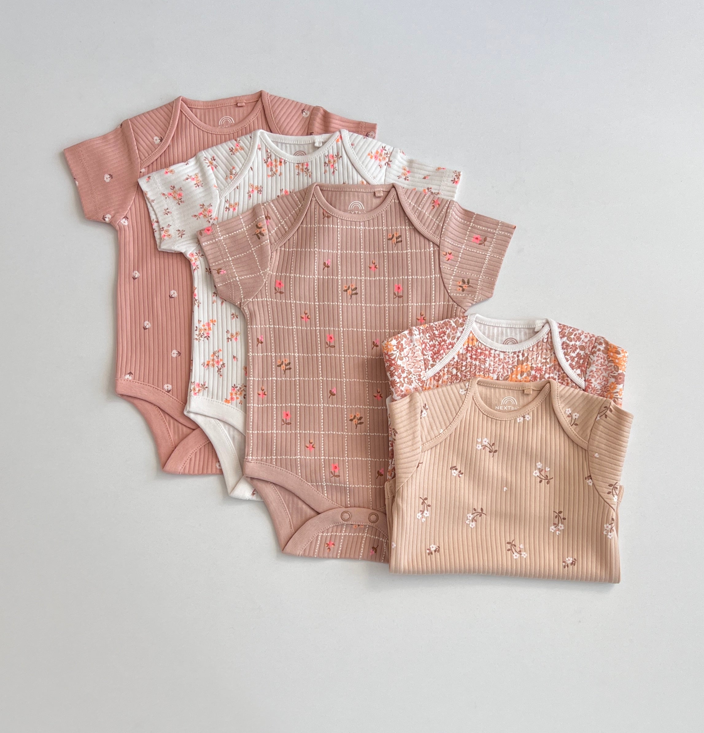 Set Me Pese Body (Floral Ribbed)