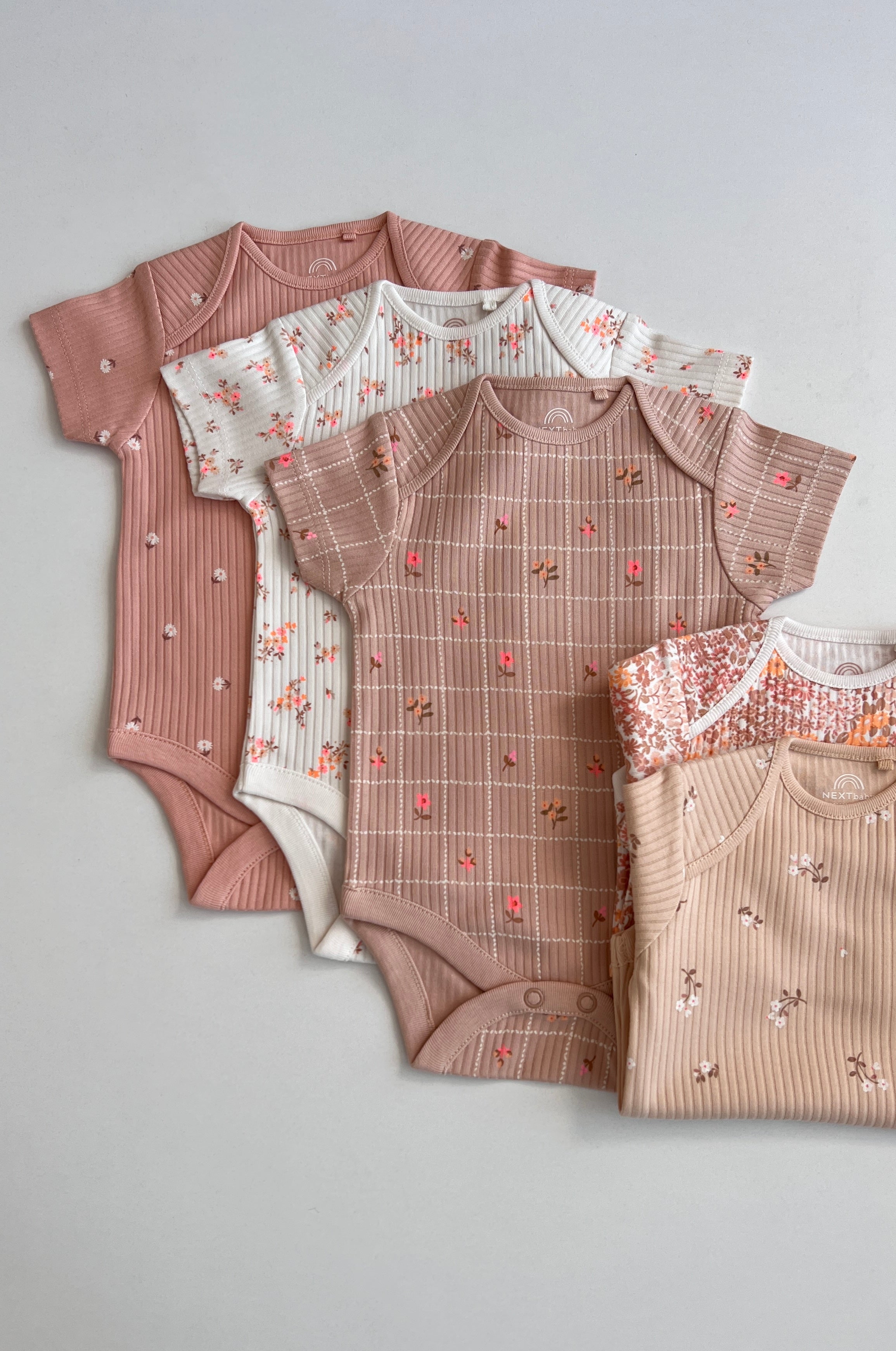 Set Me Pese Body (Floral Ribbed)