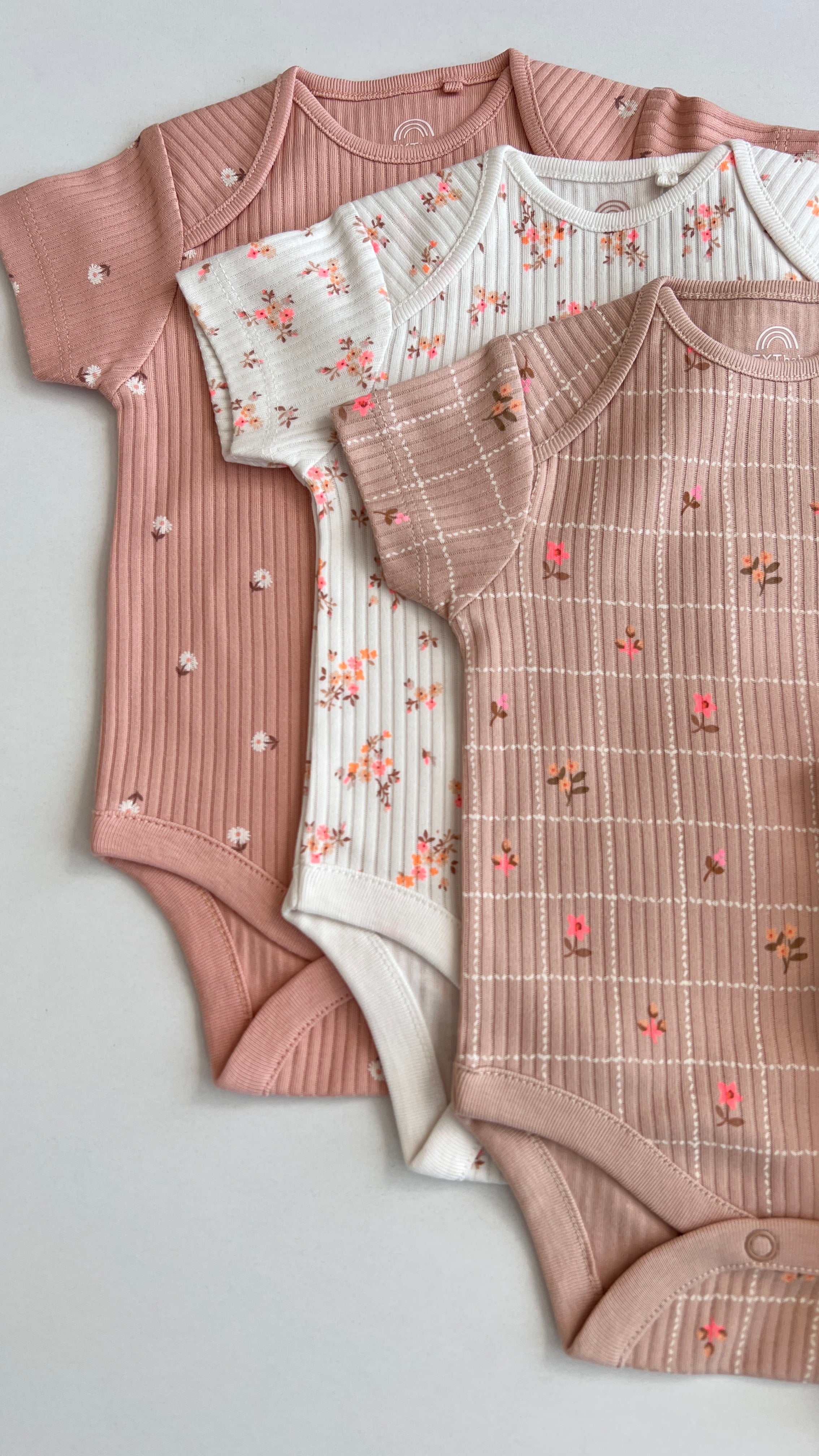 Set Me Pese Body (Floral Ribbed)