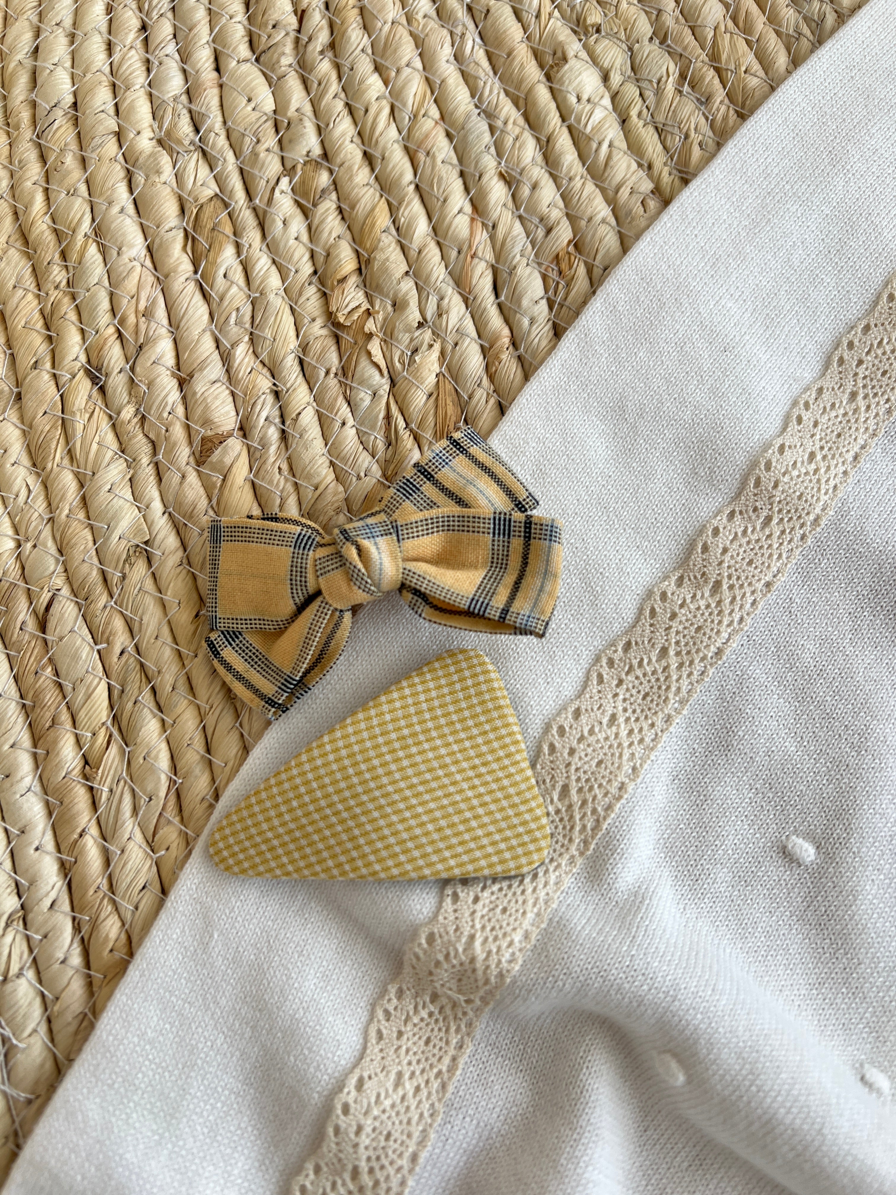 Set me Dy Kapese Flokesh "Mustard Plaid"