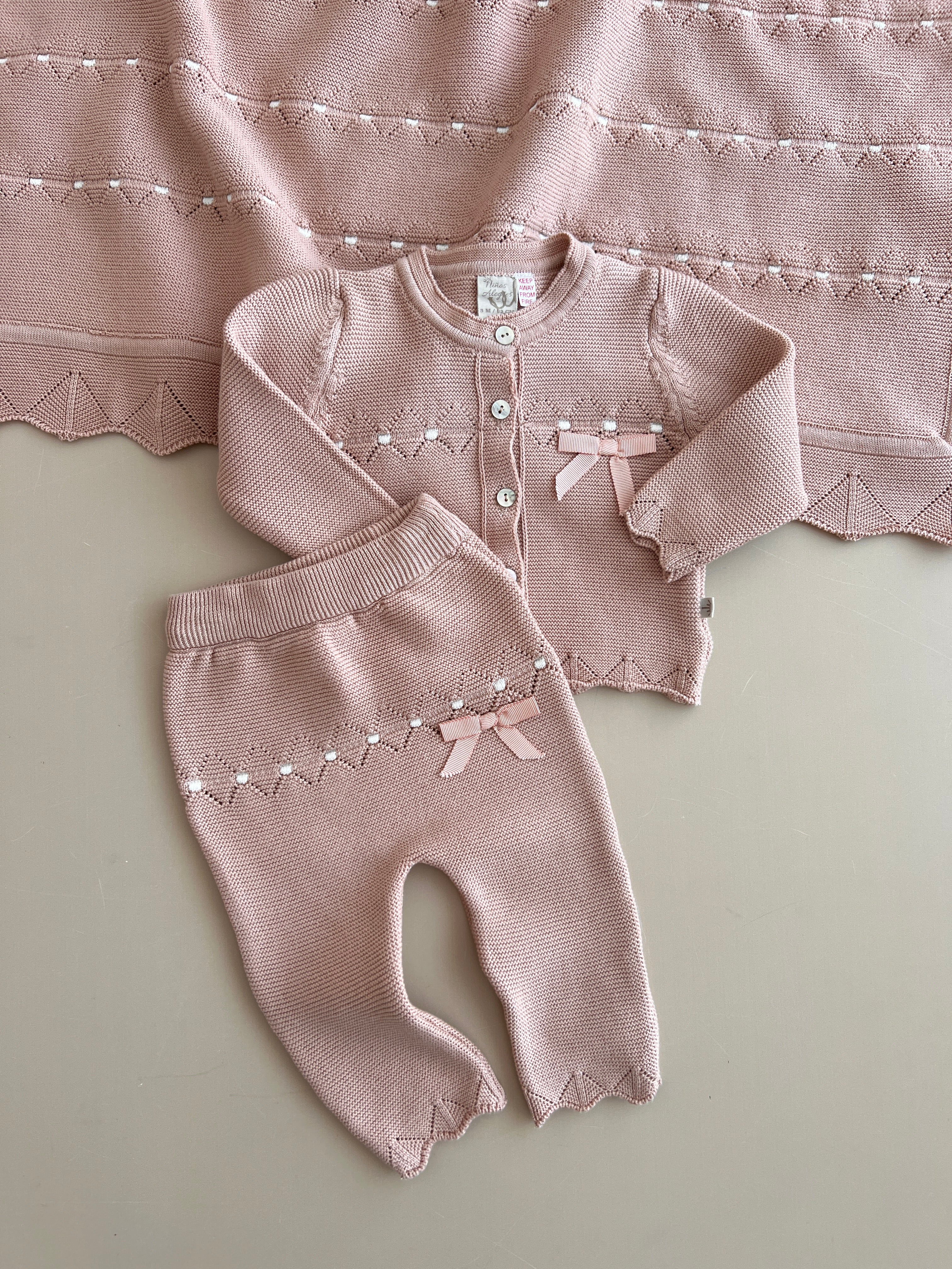 Set Materniteti Bluze Tuta & Batanie - Roze