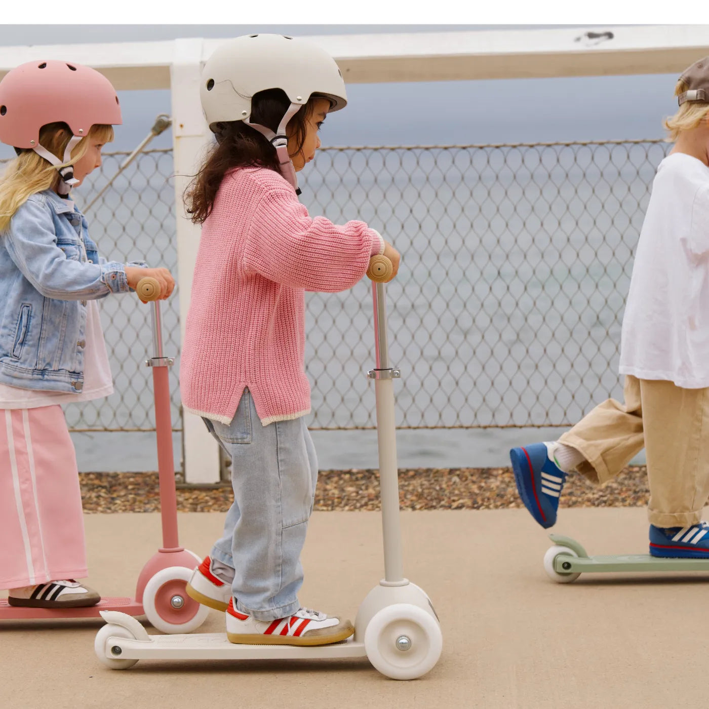 Banwood Eco Skuter Me Kosh Pin&Ride - Ivory
