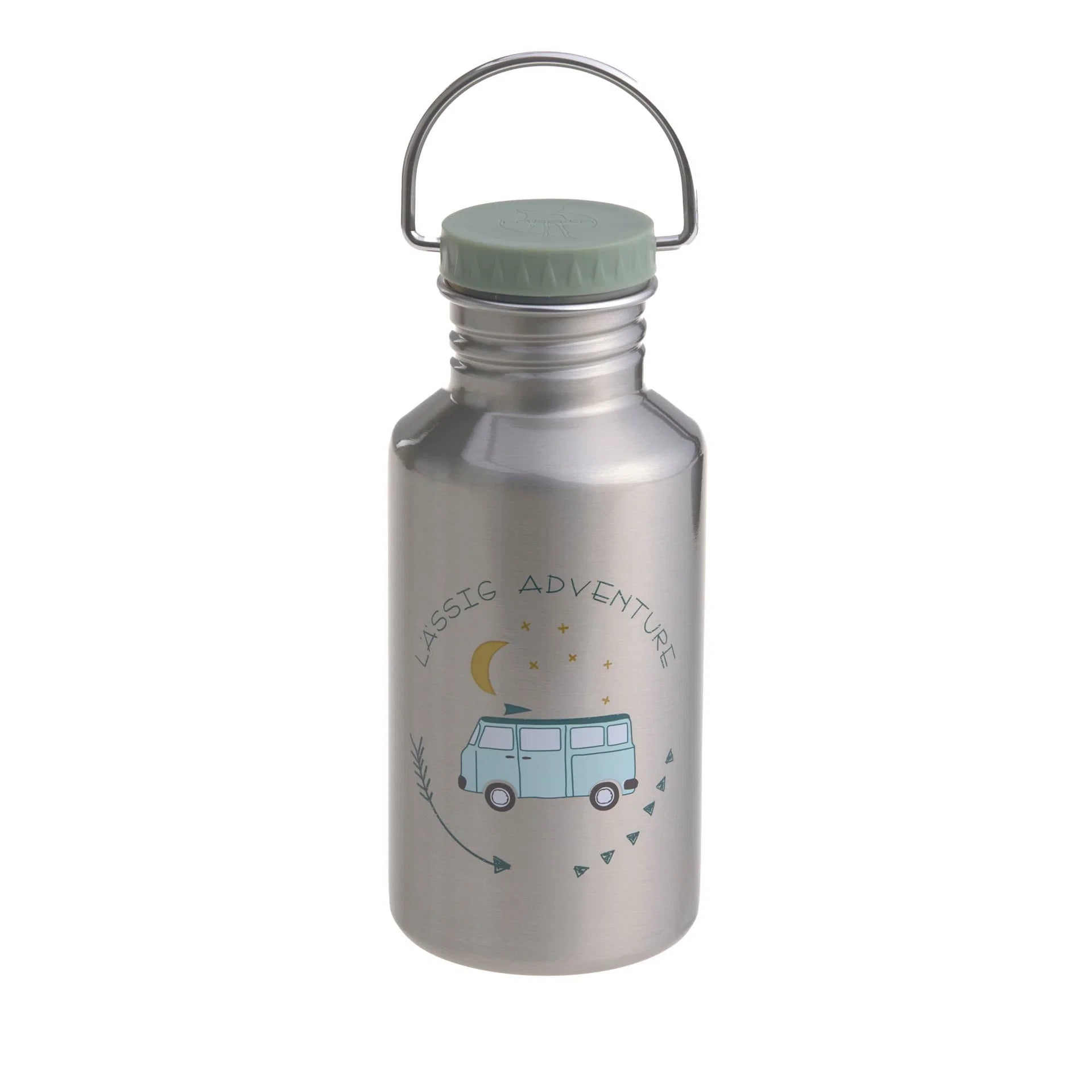 Shishe Uji prej Celiku Inoks (Stainless Steel) – Adventure Bus (500 ml)