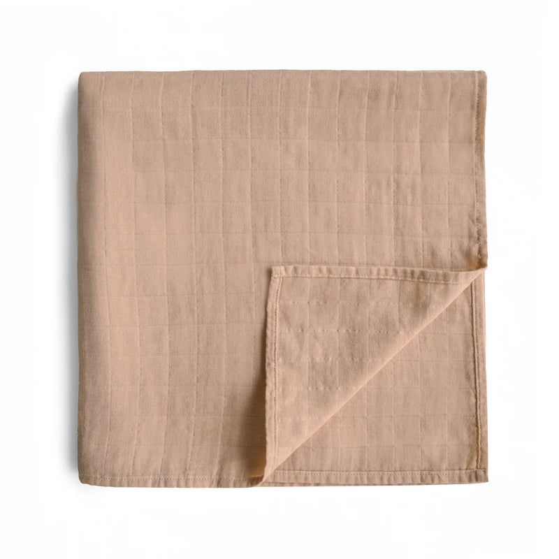 Napë Muslin Mushie – Pale Taupe (Swaddle)