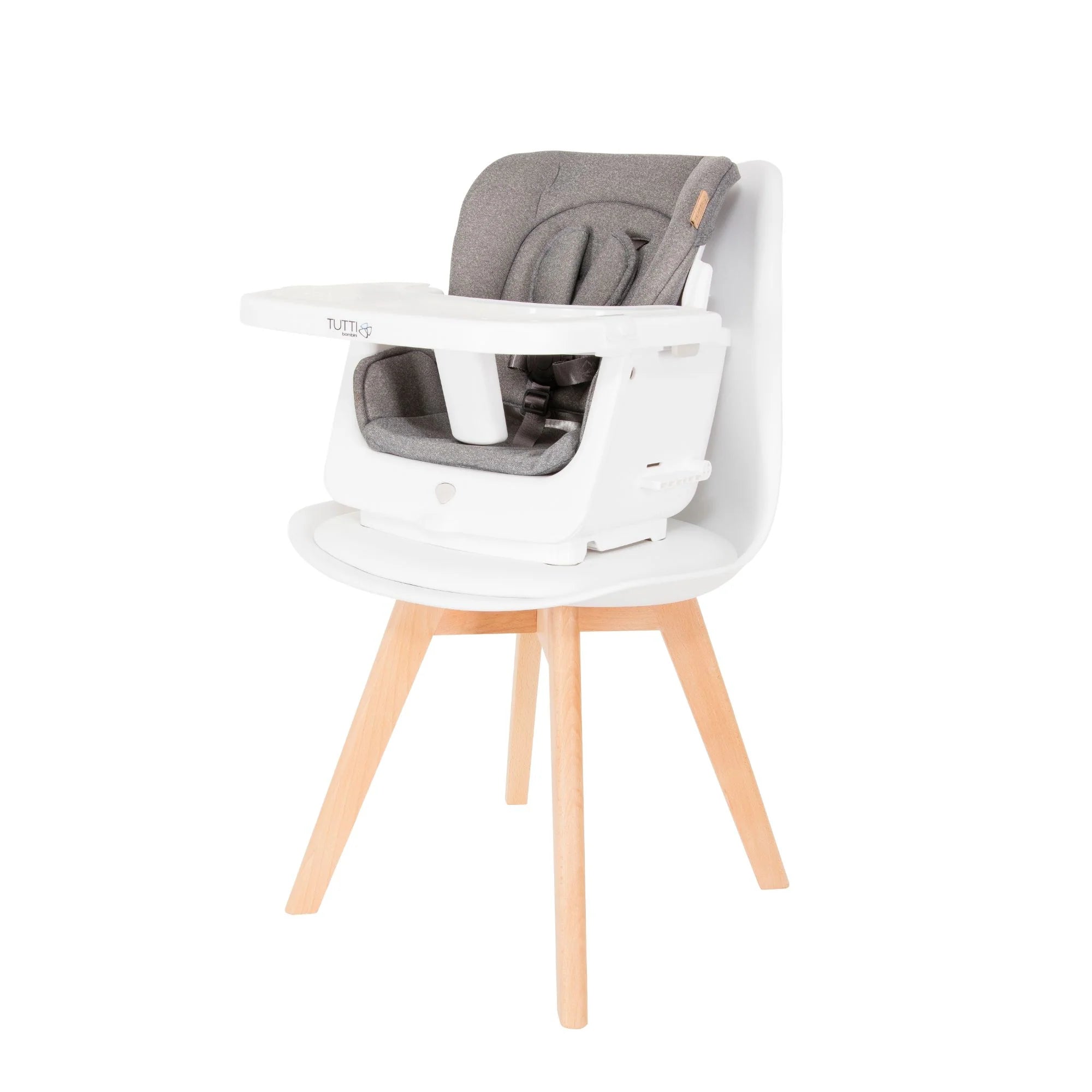 Sistem Ushqimi dhe Rocker Nova 11-në-1 - White/Oak | Nga Lindja deri në 12 Vjeç