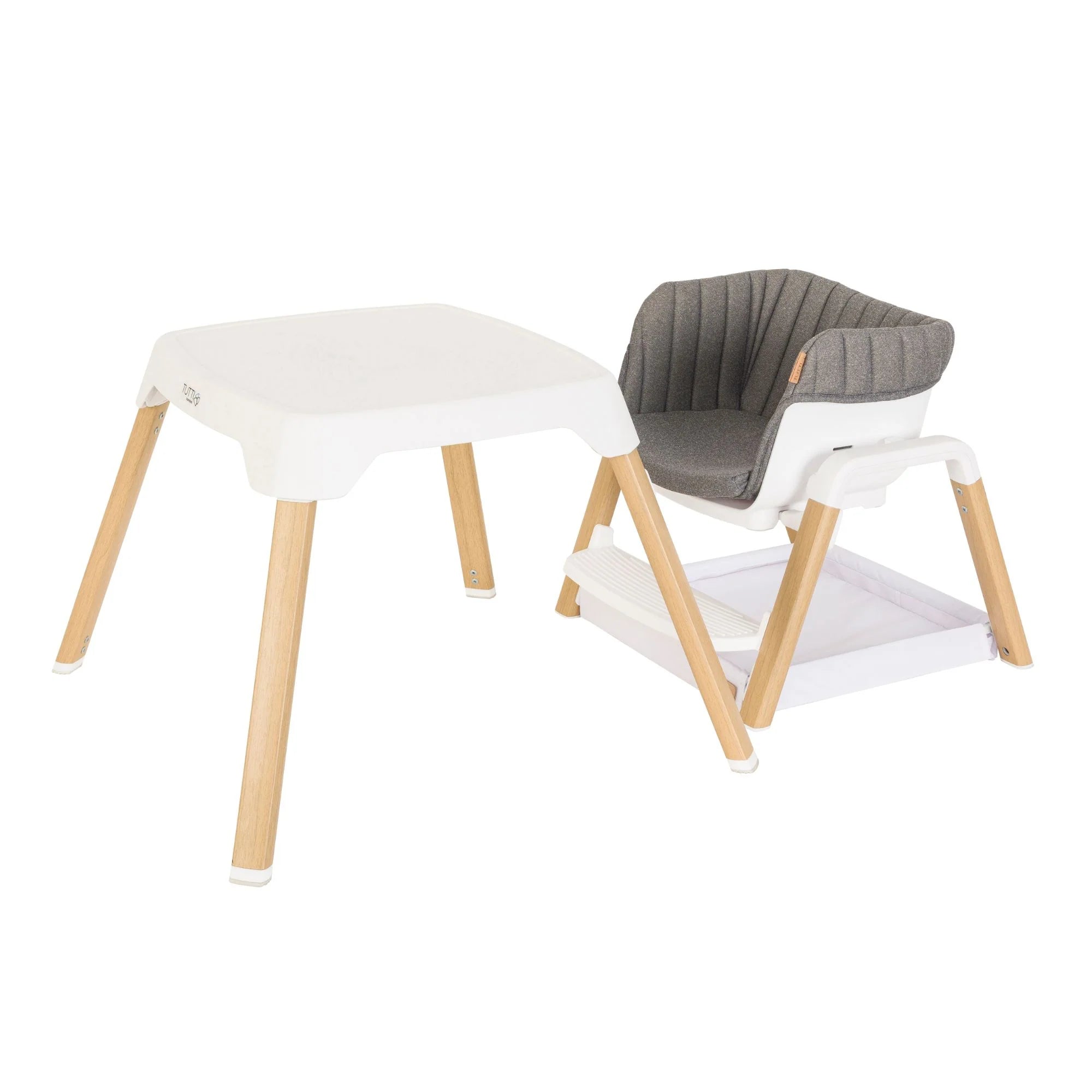 Sistem Ushqimi dhe Rocker Nova 11-në-1 - White/Oak | Nga Lindja deri në 12 Vjeç