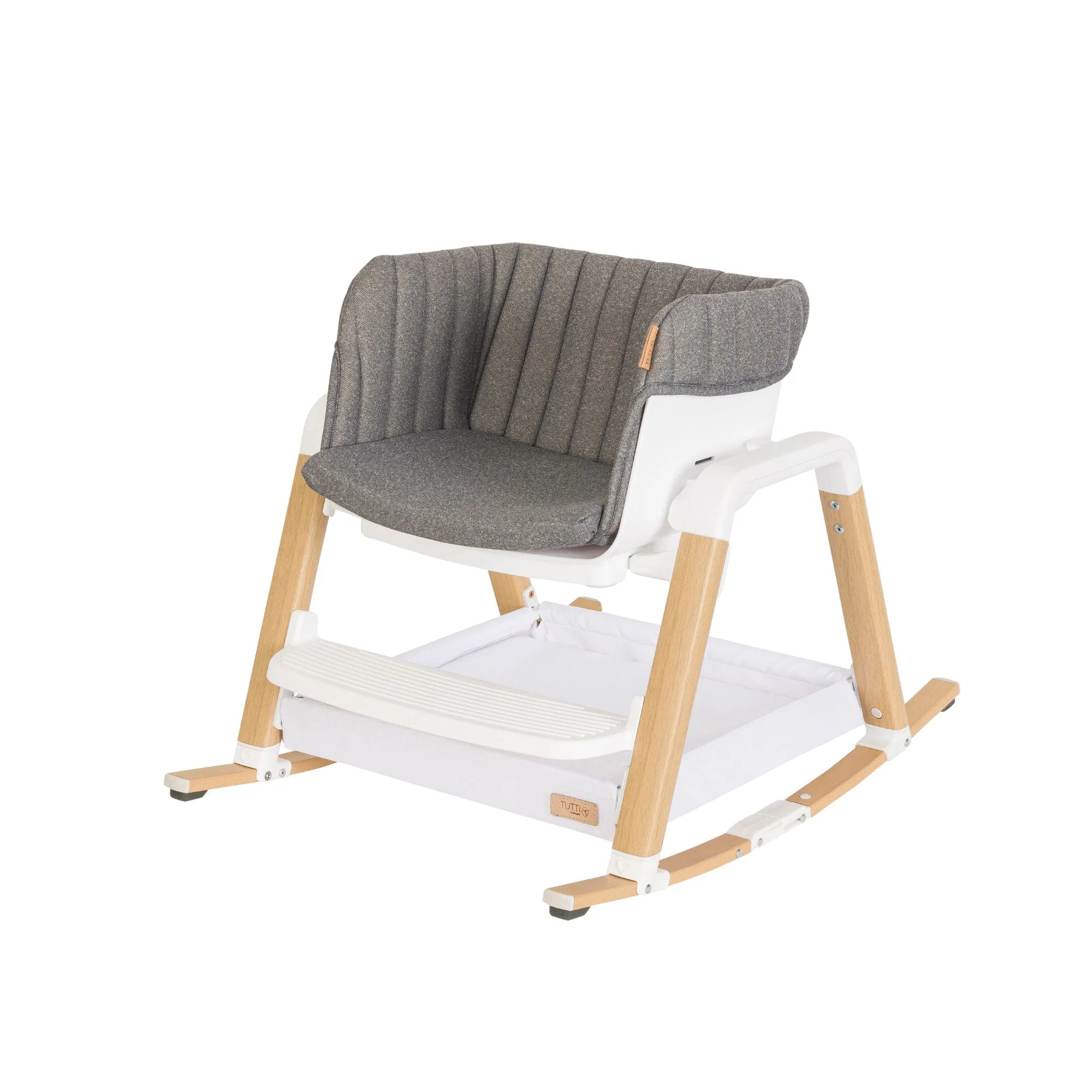 Sistem Ushqimi dhe Rocker Nova 11-në-1 - White/Oak | Nga Lindja deri në 12 Vjeç