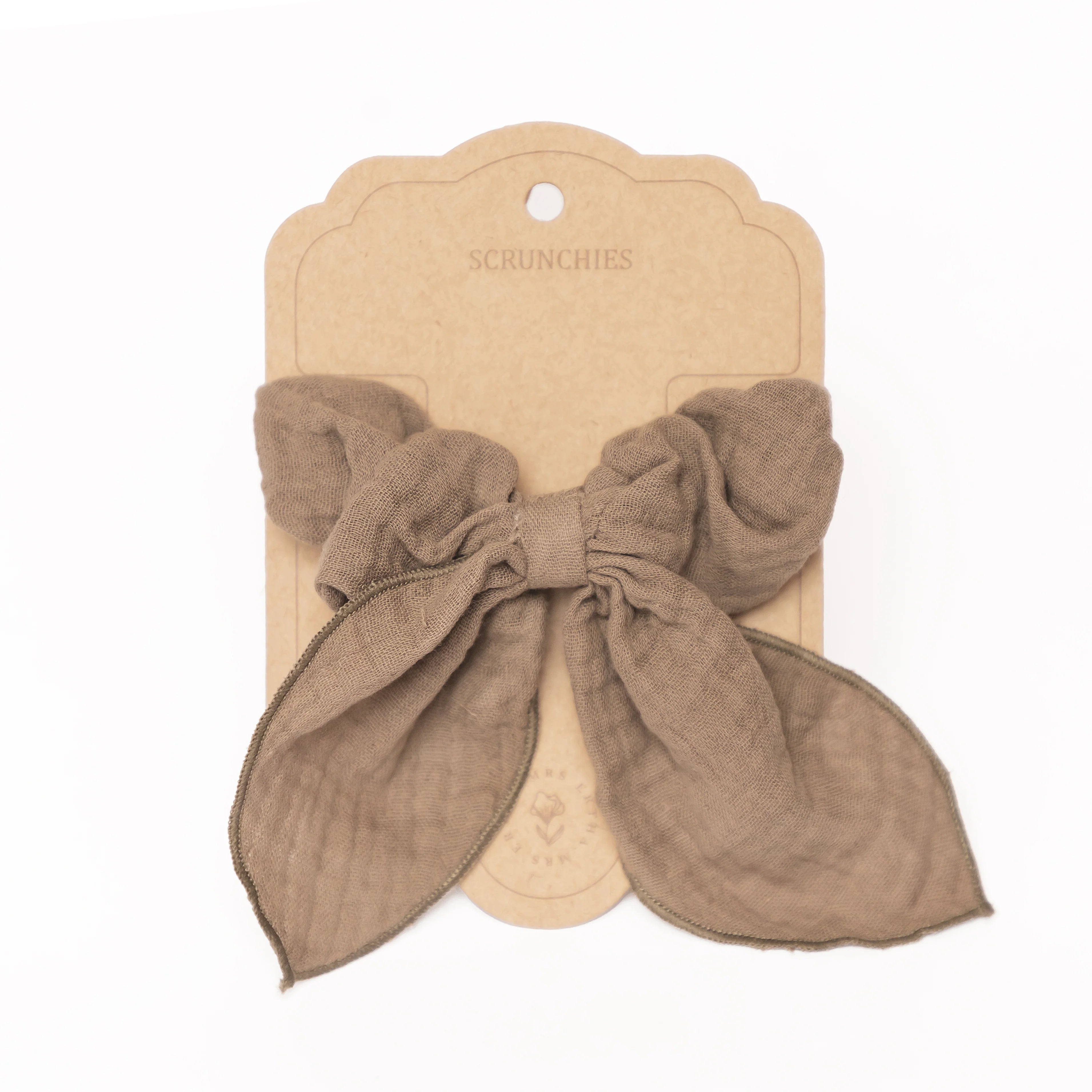 Lidhese Flokesh Scrunchies - Olive
