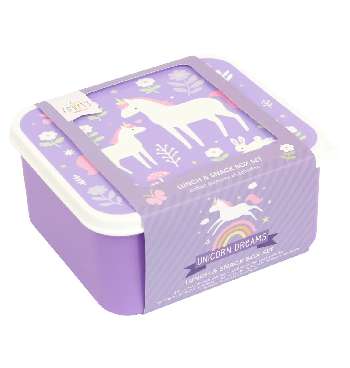 Set me 4 Kuti Ushqimi dhe Snack - "Unicorn Dream"