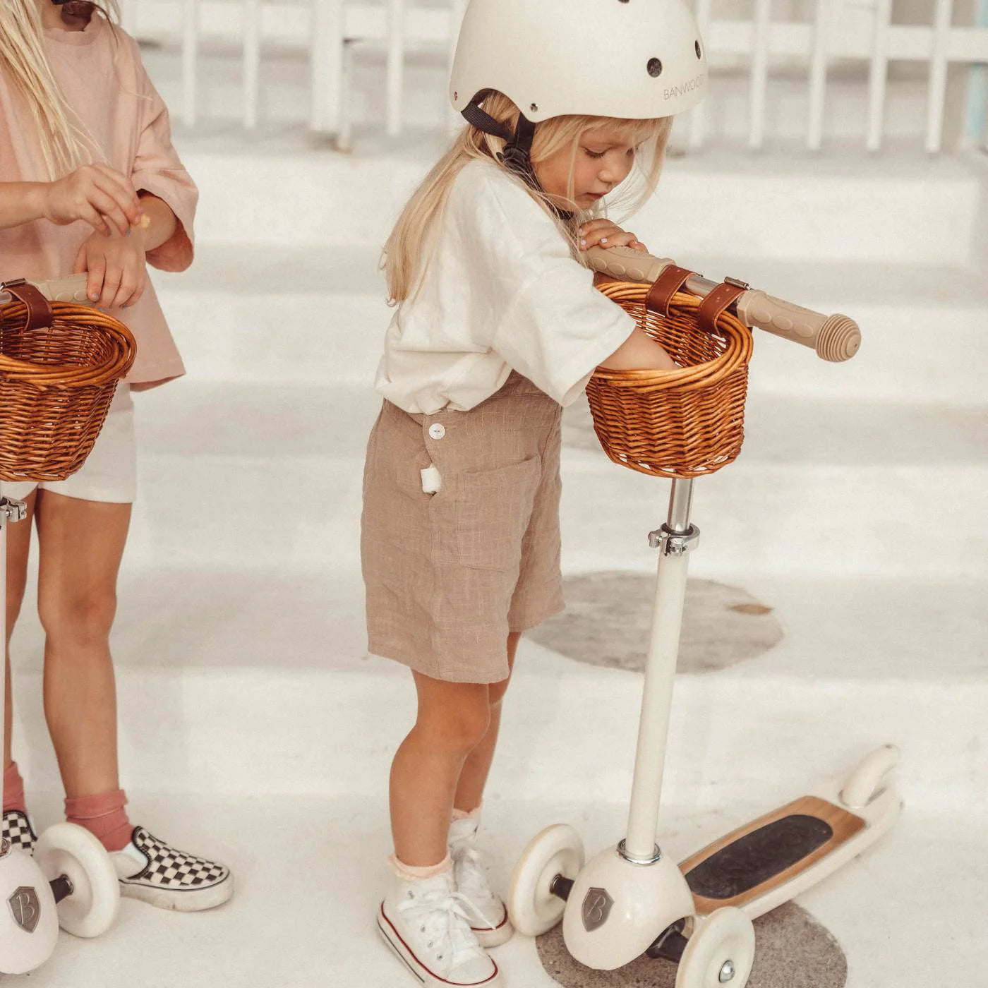 3-Wheel Scooter Banwood Vintage - Cream