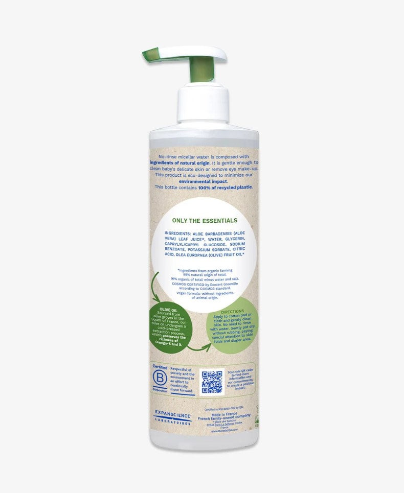 Uje Micelar Organik Mustela - Organic Micellar Water 400 ml