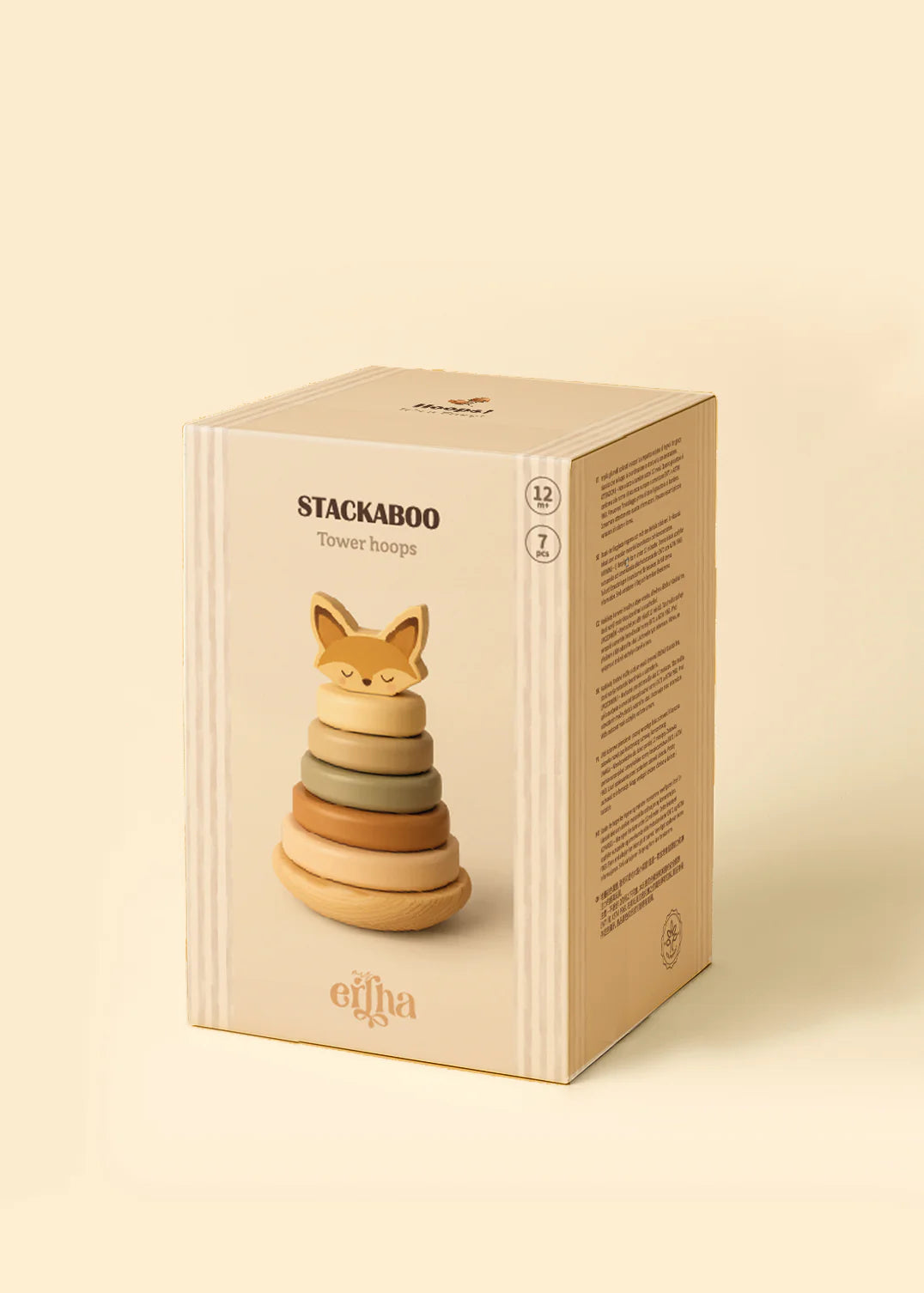 Stackaboo – Dhelpra Simpatike (Lodër Druri për Piramidë)
