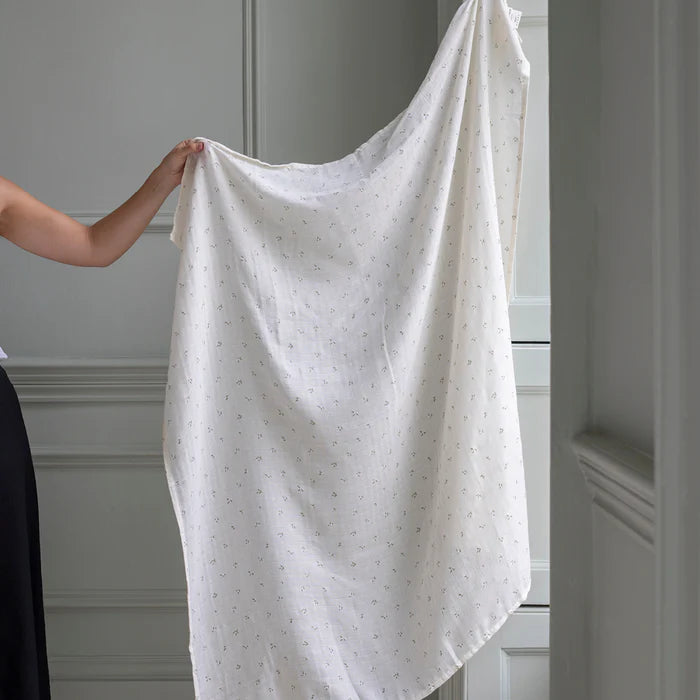 Napa Swaddle Pambuk Organik Nettle Scatter