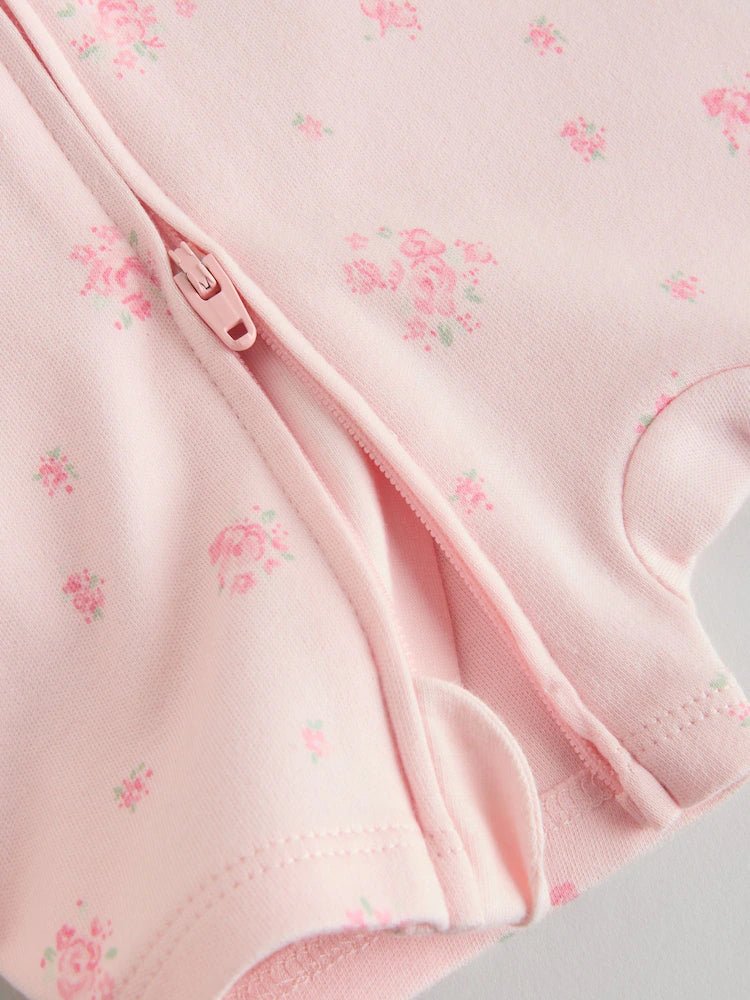 Set me 3 Romper - Flowers