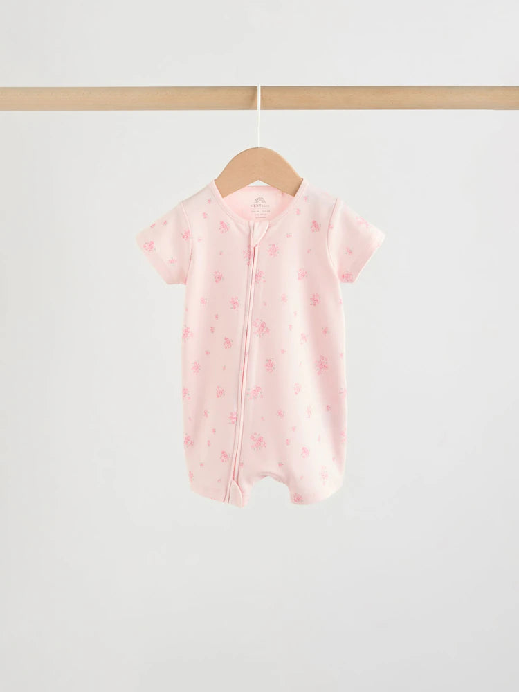 Set me 3 Romper - Flowers