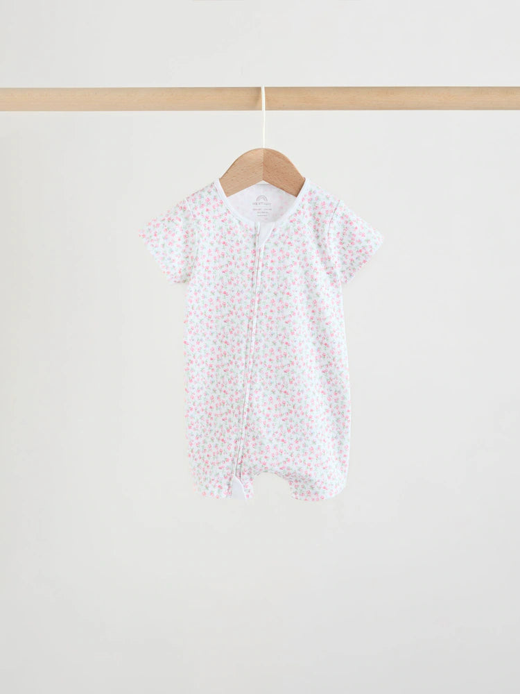 Set me 3 Romper - Flowers