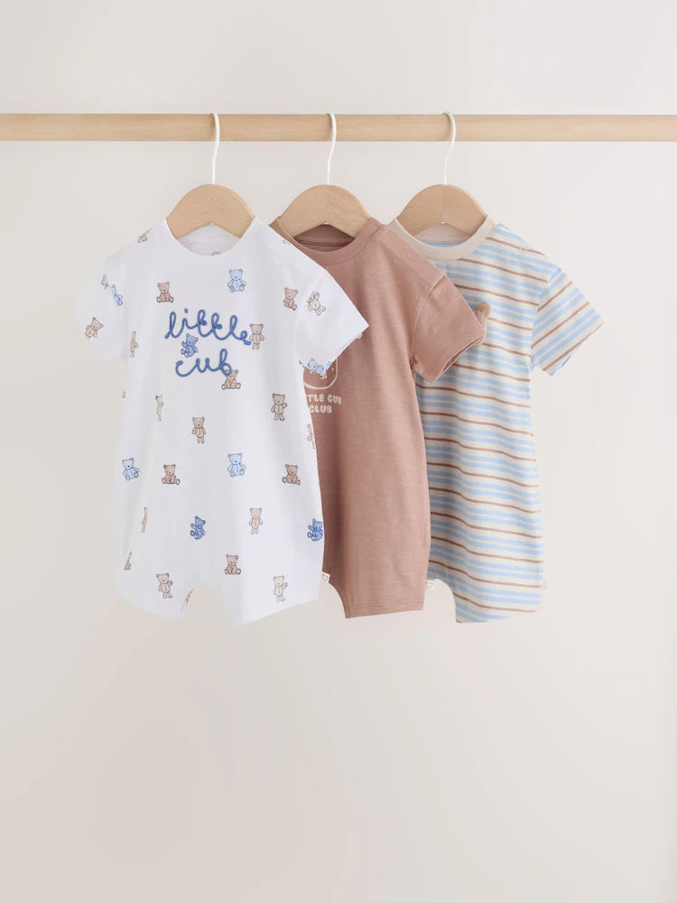Set me 3 Romper - Little Cub